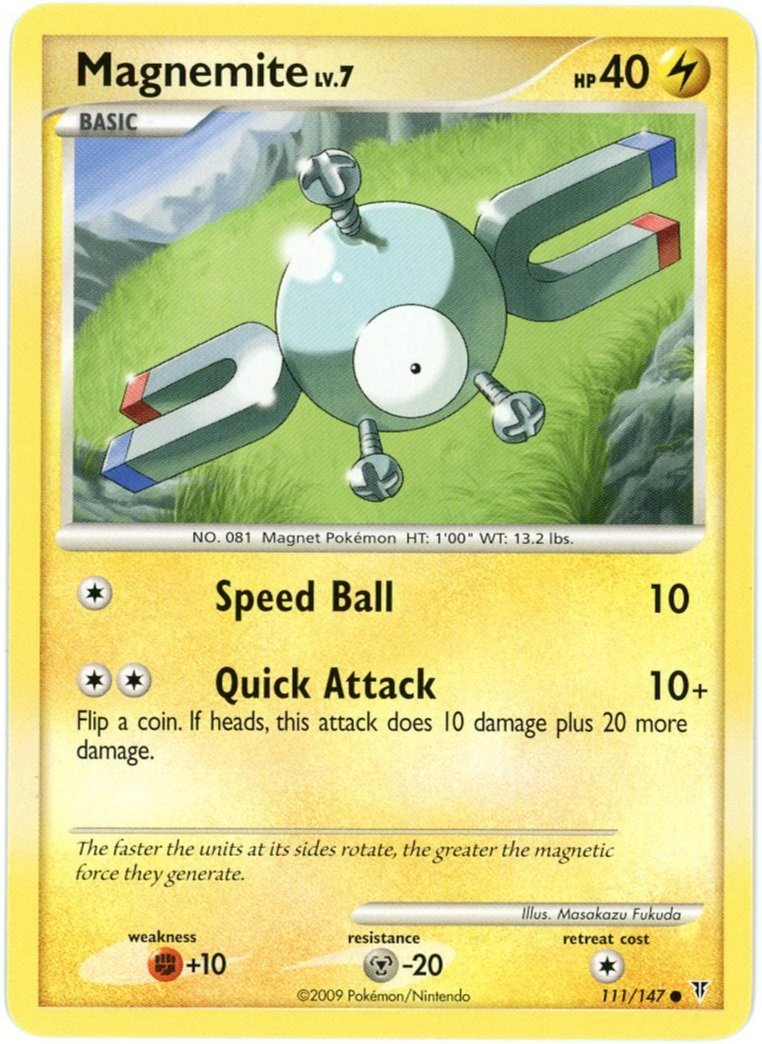 Magnemite 111/147 Supreme Victors Pokémon Single Card