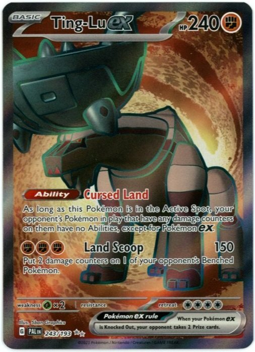 Ting-Lu ex 243/193 Paldea Evolved Pokémon Card