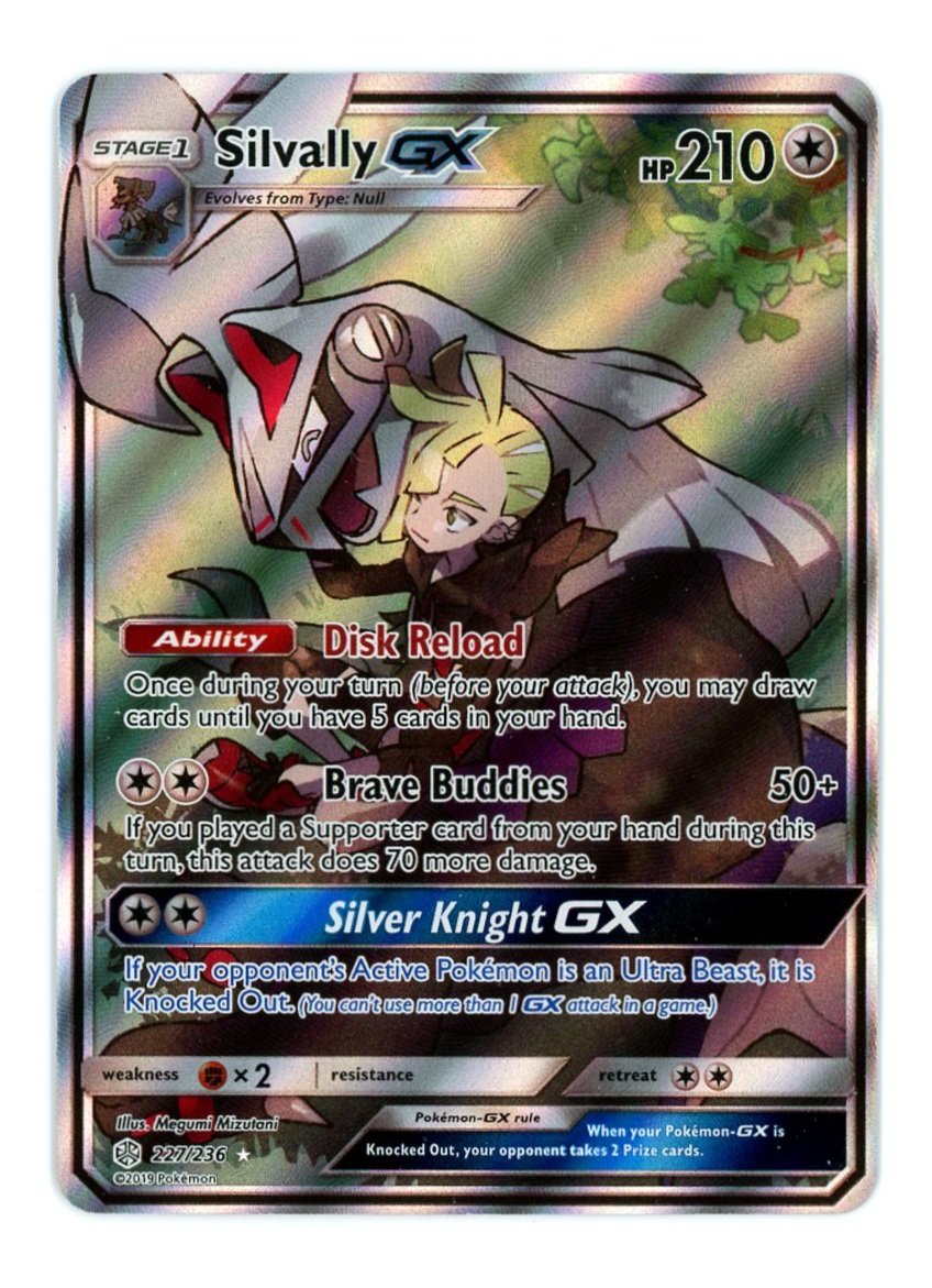 Silvally GX 227/236 Cosmic Eclipse Pokémon Single Card