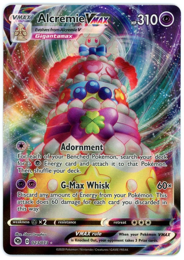 Alcremie VMAX 023/073 Champions Path Pokémon Single Card