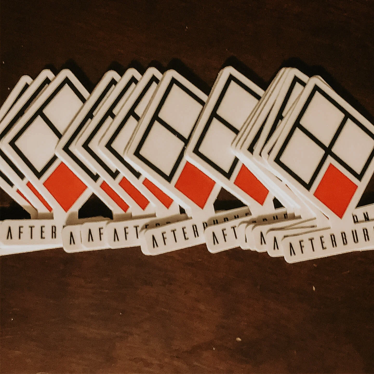 Afterburner Sticker
