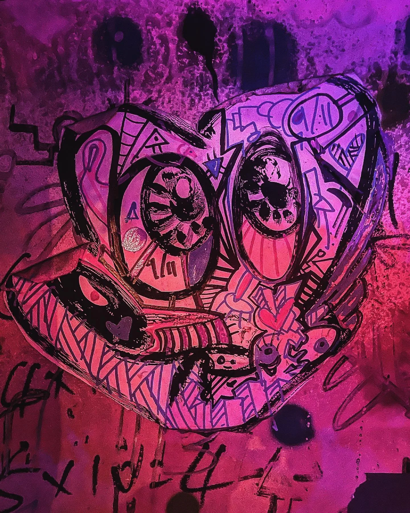 Jumped in on a classic @ricardoel311 piece. This party is death. #goodwilltoallmem #ricardoriveraisacowboy #rubulad #bushwick
