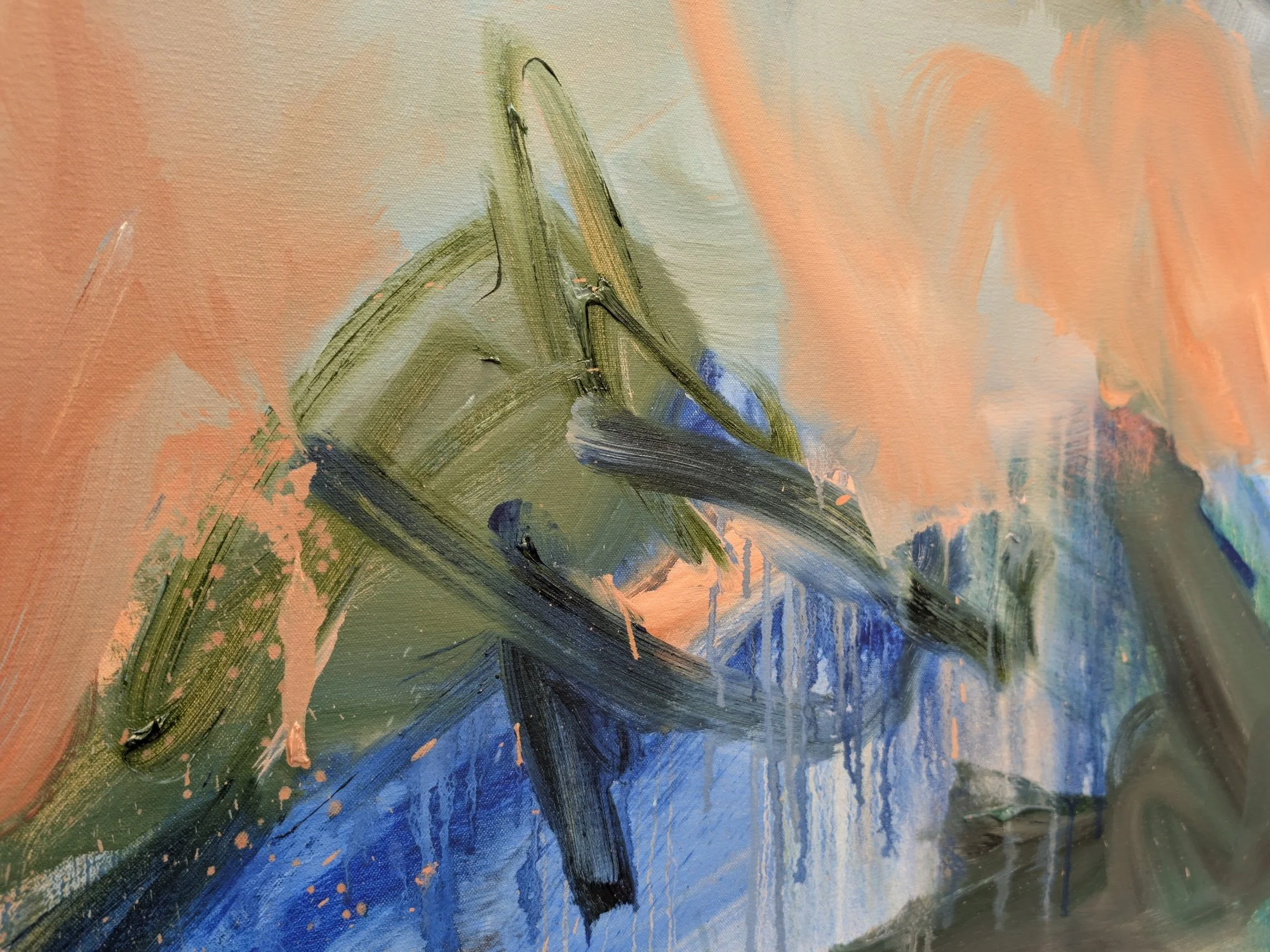 1.2 x 1m, oil on canvas, 2026