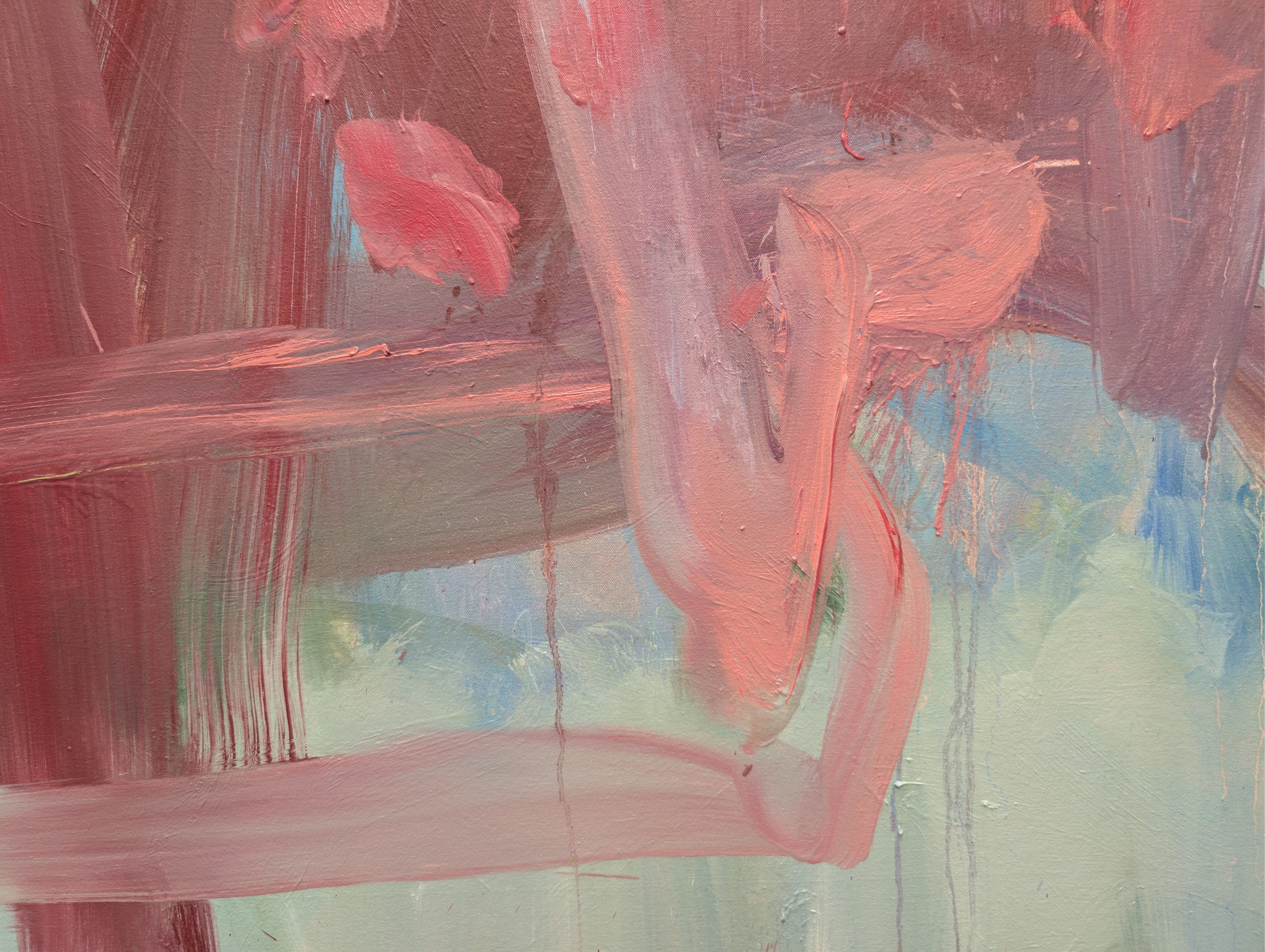 Oil on canvas, 1.8 x 1.3m