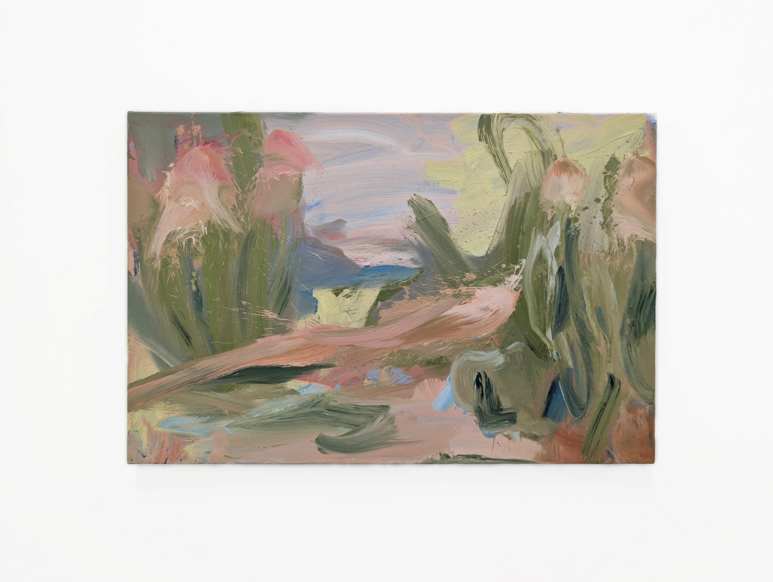 JULY SKY, 75.5 x 50cm, oil on canvas, 2026