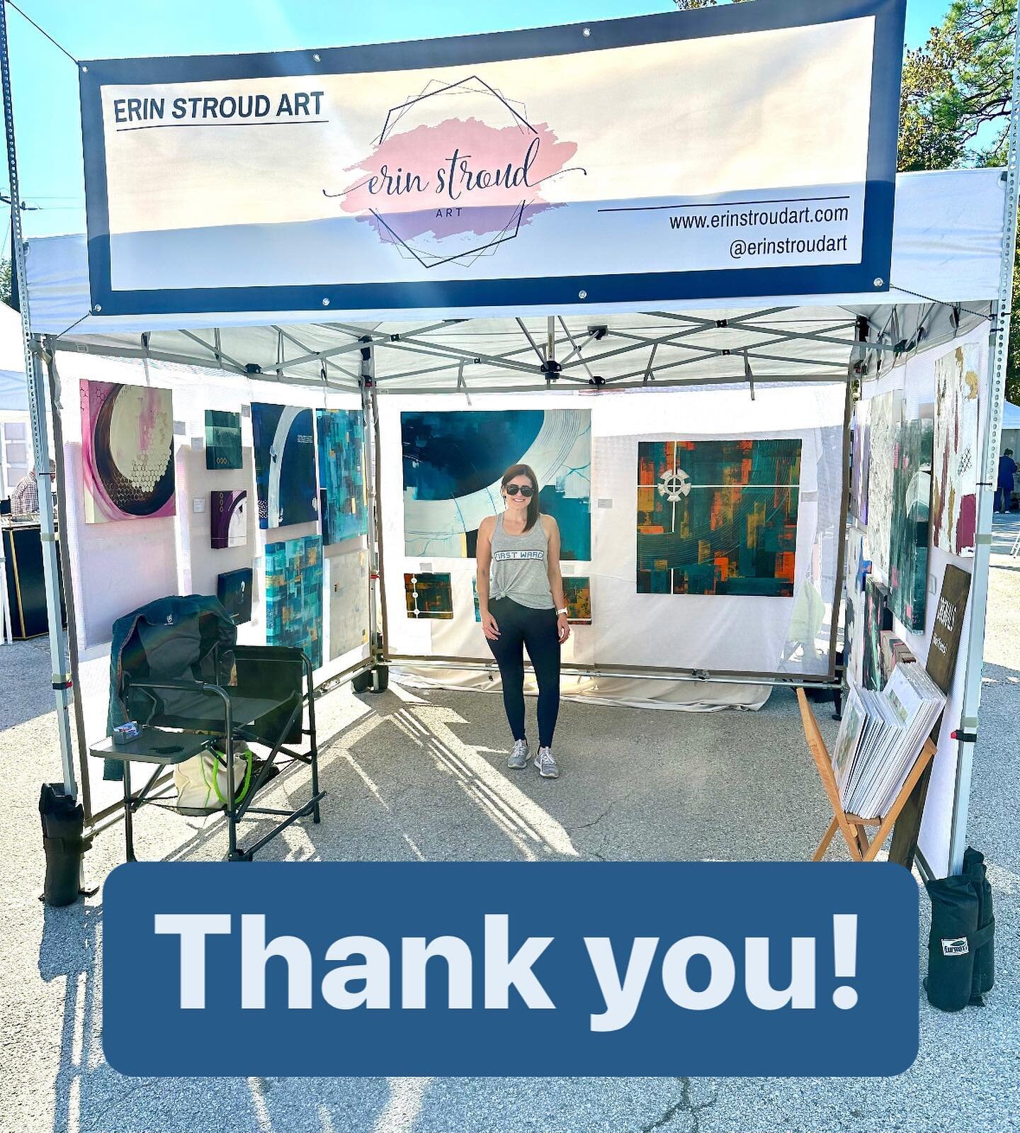 Thank you to everyone who came out to the First Saturday Arts Market yesterday! The weather was great, I met so many lovely people, and my painting &ldquo;Reach Out&rdquo; (scroll to see) found a new home. All in all, an awesome day! You can find me 