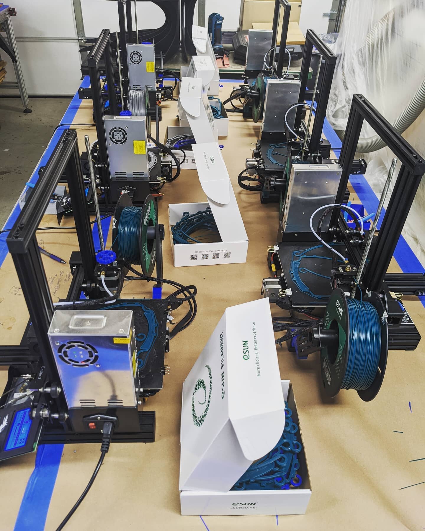 Our group is getting stronger by the day. #theaegisproject  is now almost 30 printers strong, and by the end of next week we should pass 1500 pieces of equipment made for Frontline healthcare workers.  We are also seeking new opportunities to help ou