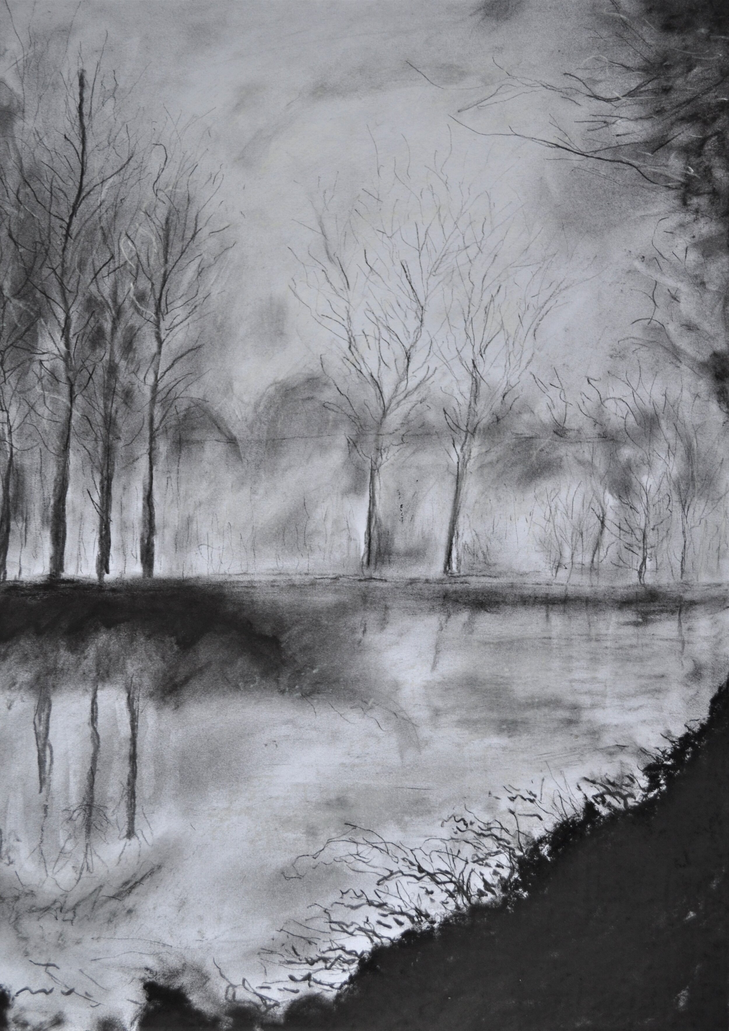 Winter Water Reflections