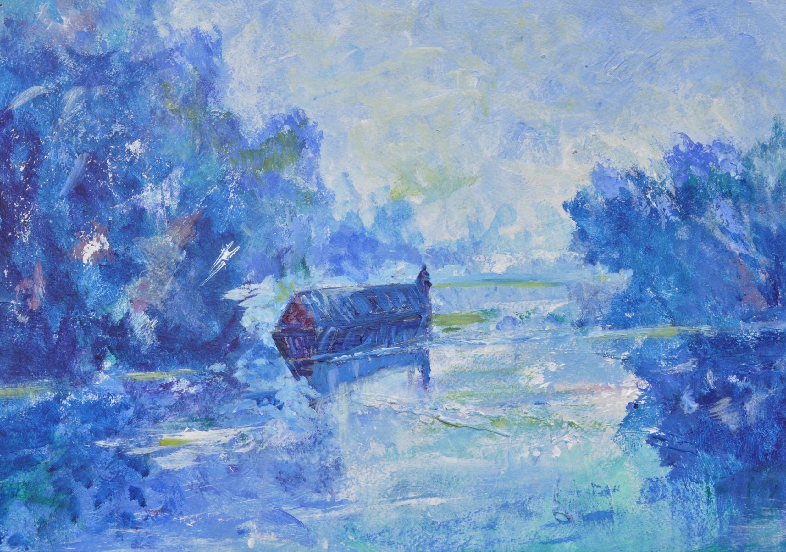 Winter Barge by Stephen Wood.JPG