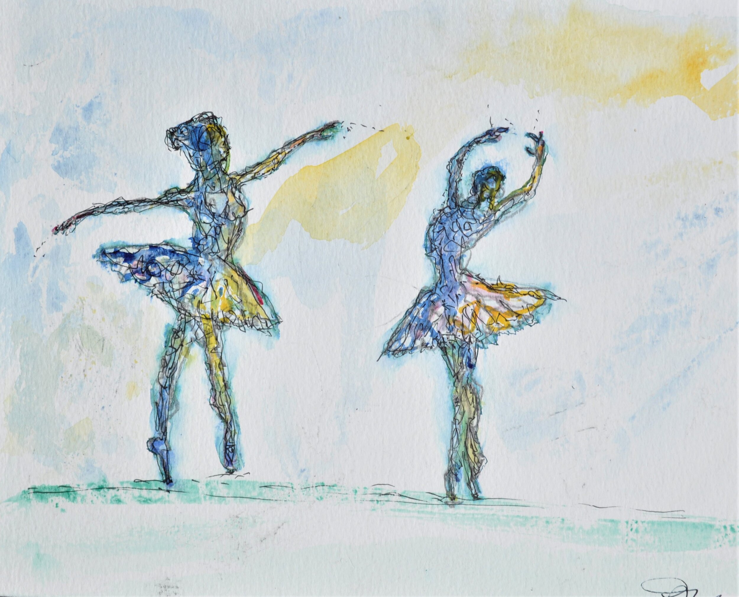 Ballet duet