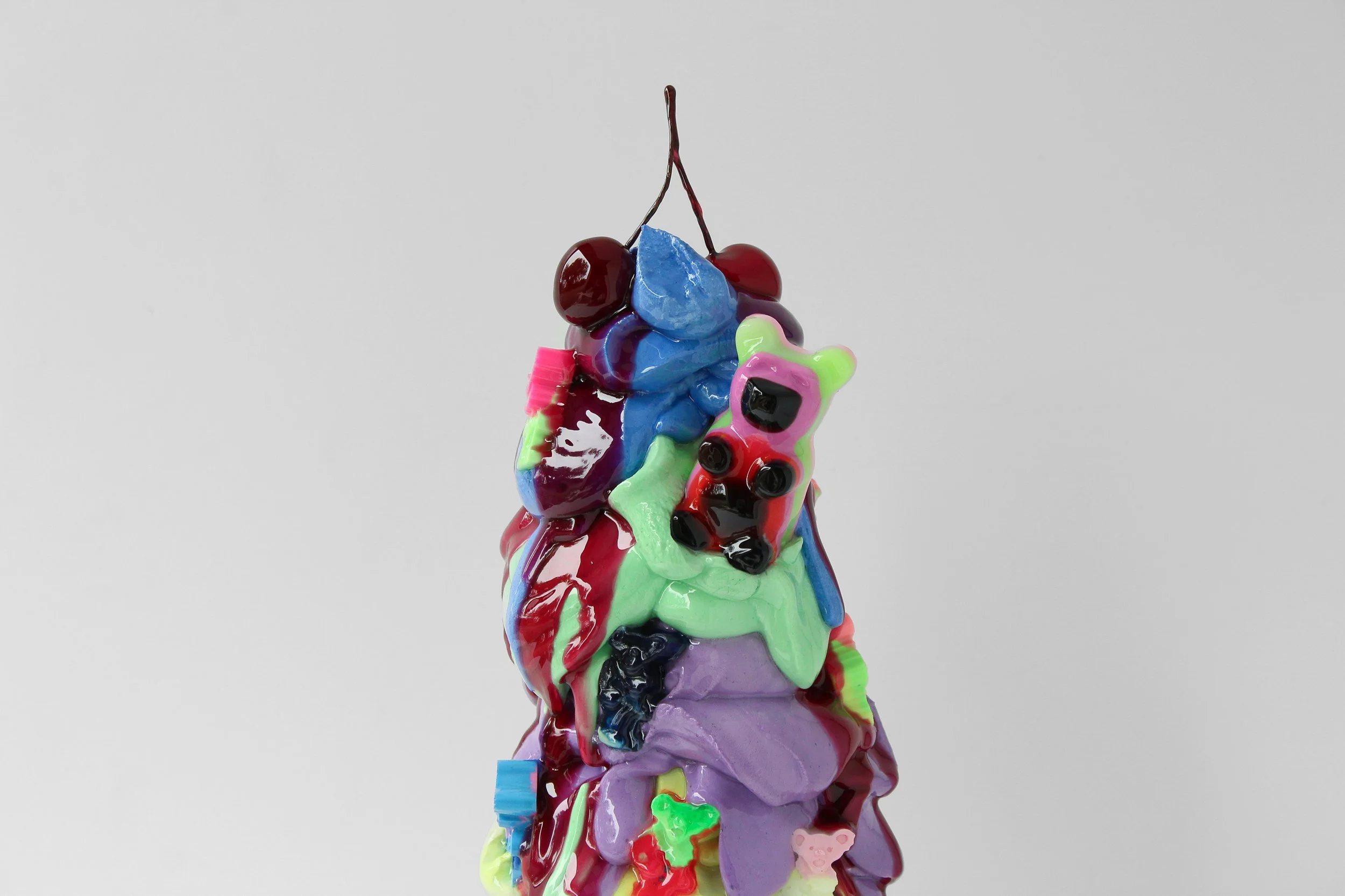 Greatful Bears in a Dance_pigmented cement, resin, on marble and resin inlay_15x6x6in_$2,000-7.jpg
