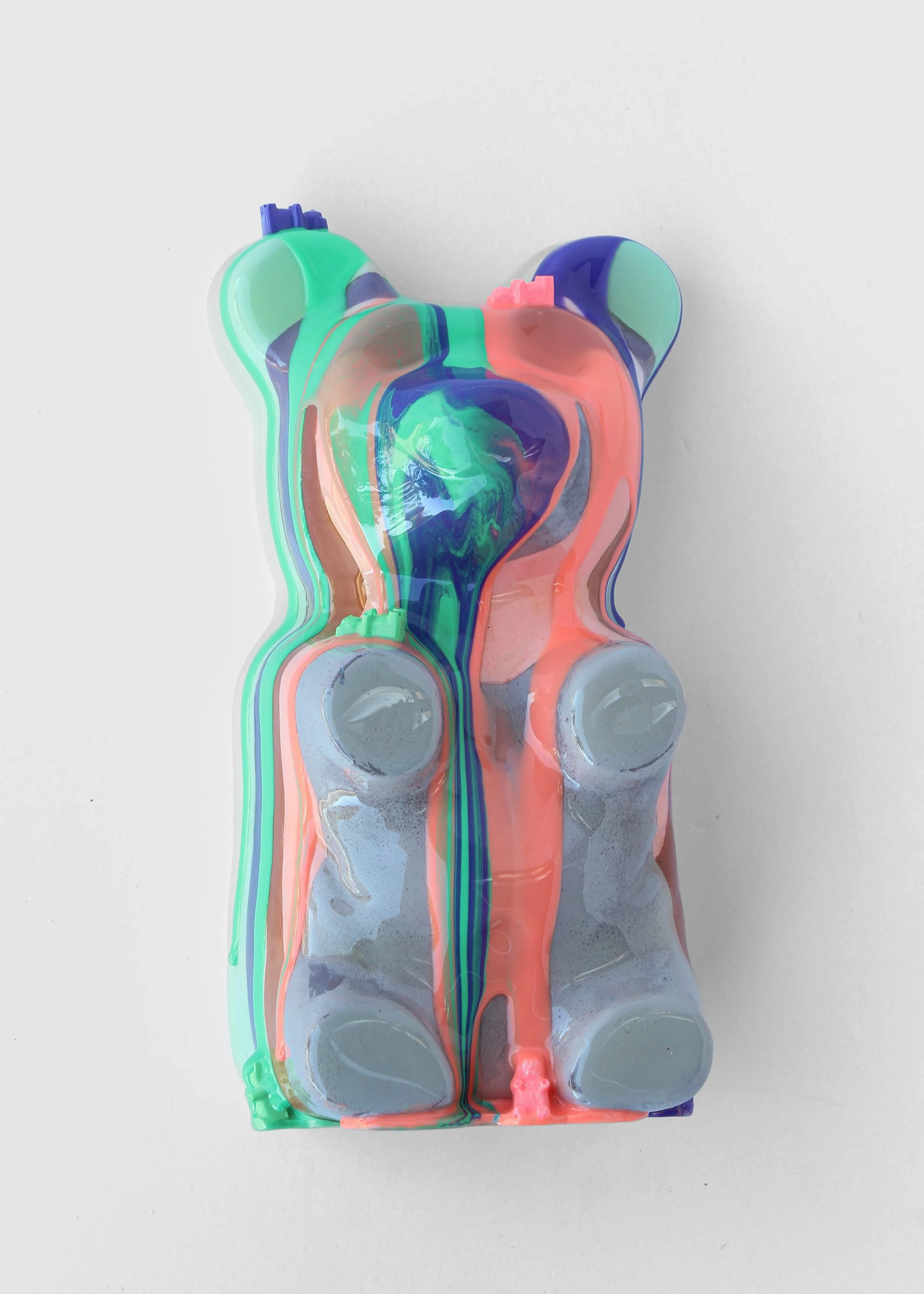 Gummy Goop #2 (Purple-Teal)-10x5x5in -Pigmented hydrocal, acrylic, resin-$900--3.jpg