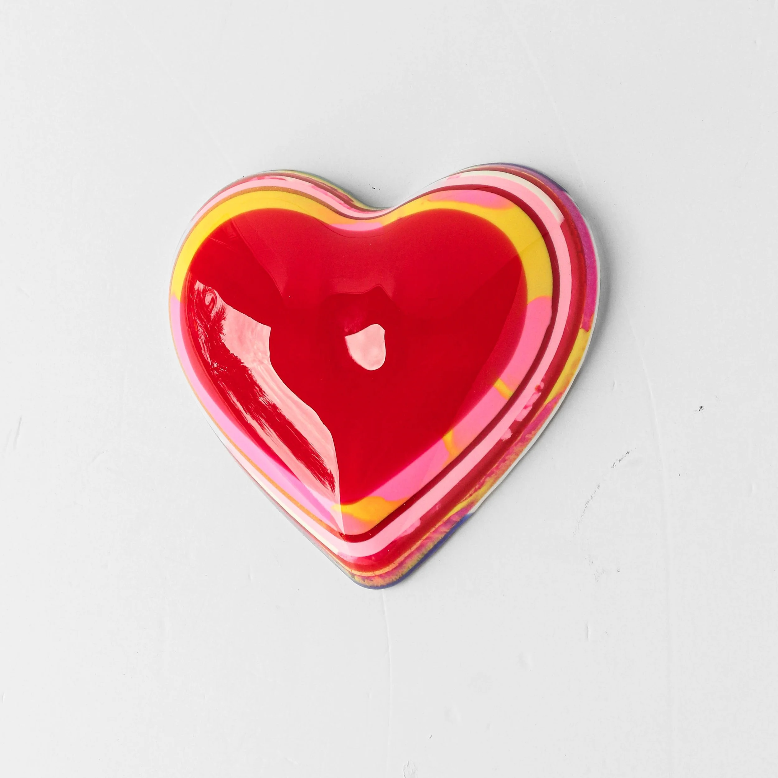 Multi Resin Heart (Orange,pinks and lavender) -7x7x3in-Resin-Wall hanging piece-$475--2.jpg