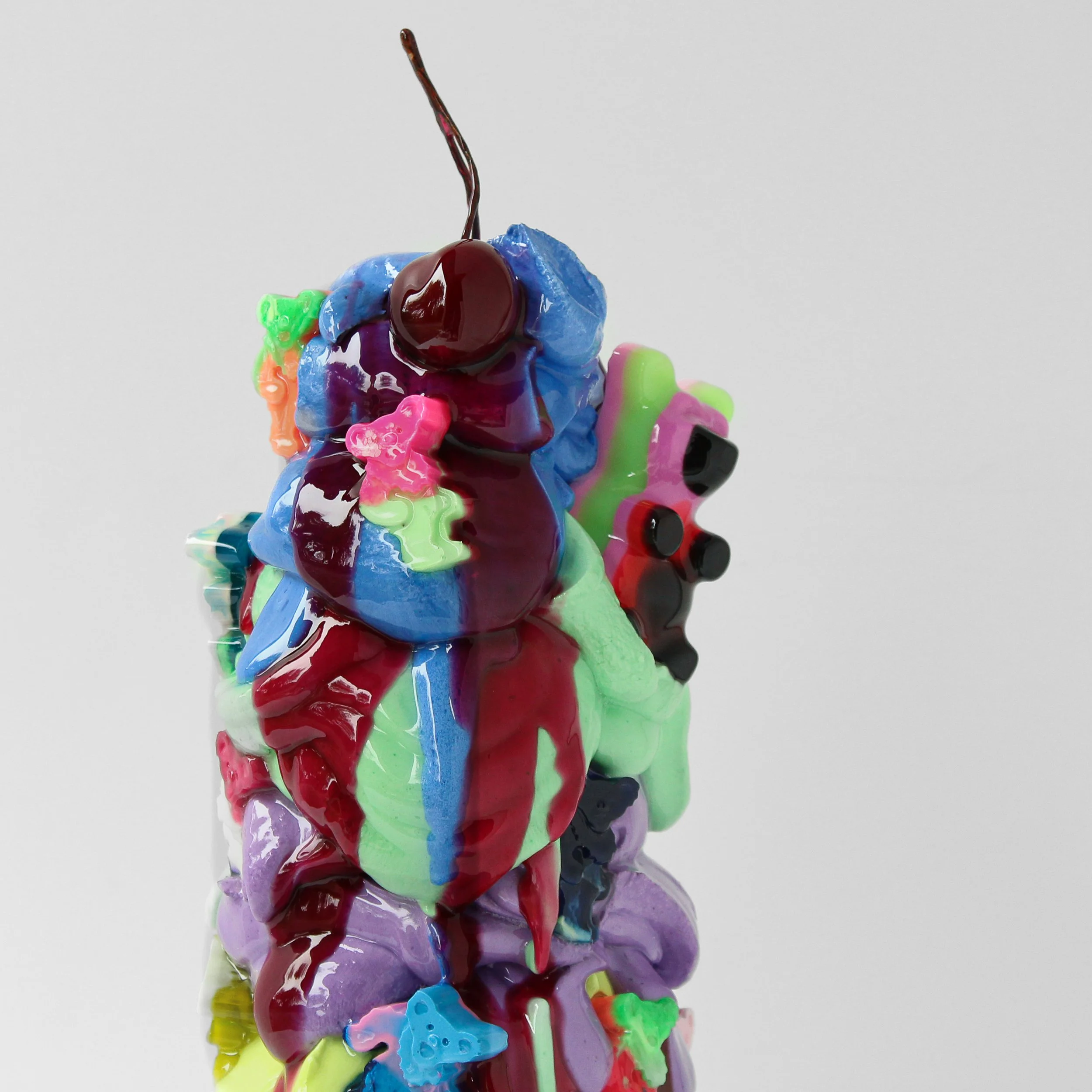 Greatful Bears in a Dance_pigmented cement, resin, on marble and resin inlay_15x6x6in_$2,000-9.jpg