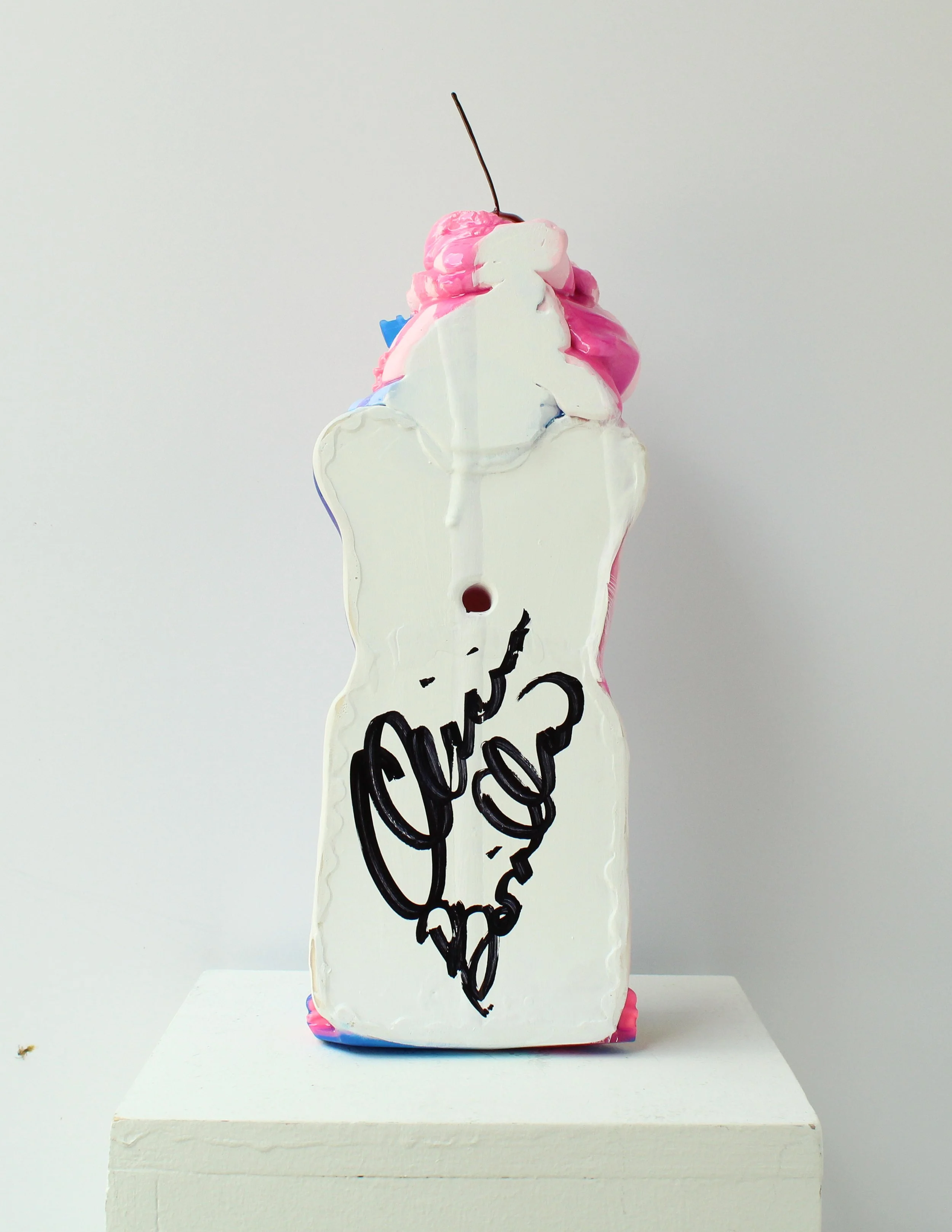 Lavender Bubblegum -15in x 5x5in -Pigmented cement, acrylic pigment, resin-$1,350-.jpg