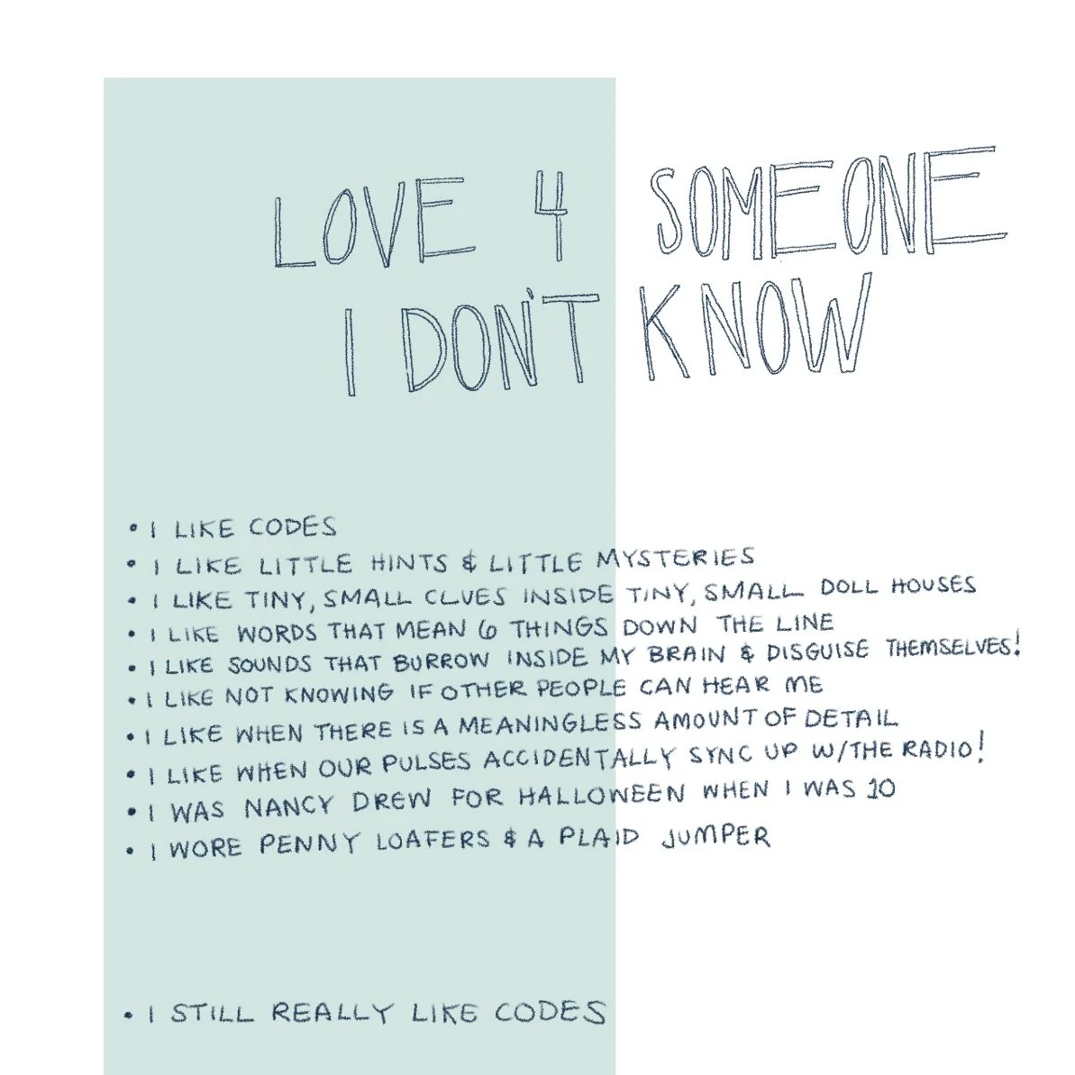 Love 4 Someone I Don't Know