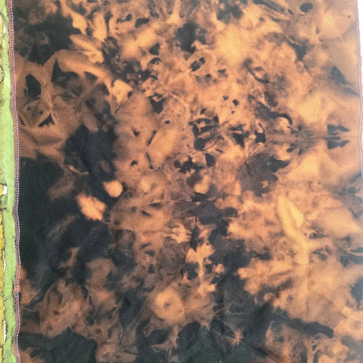 Does this give more

Inferno vibes or Nebulus?

#handdyedfabric 
#handdyedlugana 
#crossstitchfabric