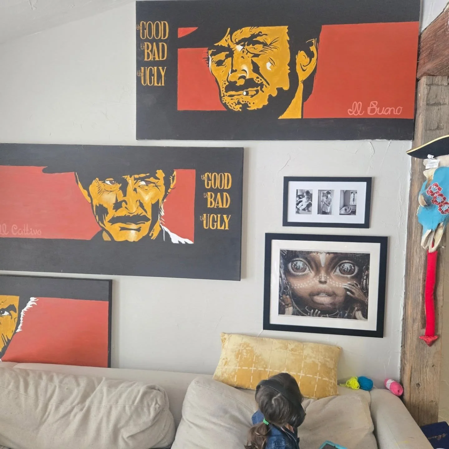 Had a framing day! 
One day every square inch will be covered in creations🤞

#ffo 
#framing
#crossstitch 
#UnconventionalXstitch 
#dıy