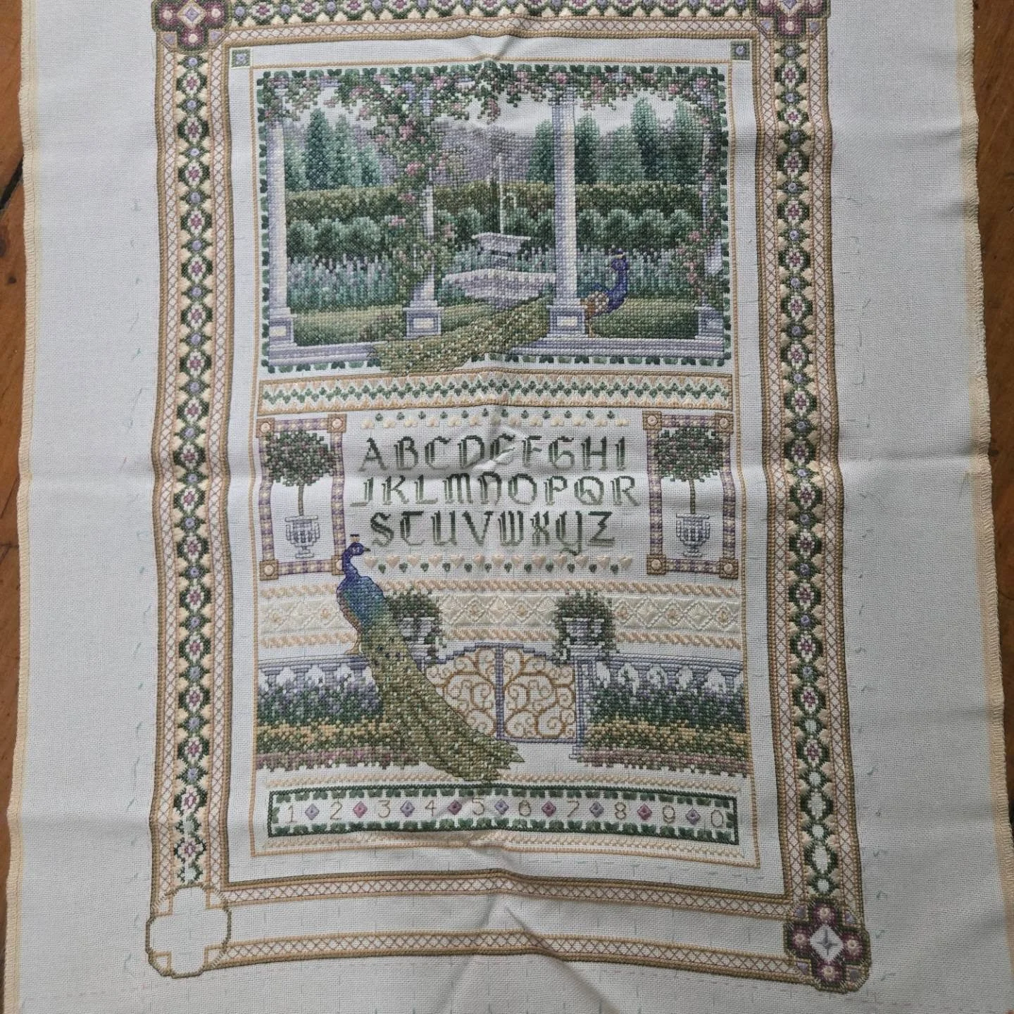 Giving this Teresa Wentzler sampler a go again.

Holy moly.

Does anyone know a good tutorial on pulling thread?
Aside for everything else that is insanely hard about this pattern, pulling threads in VERY nerve wracking

Is thay something that is lef