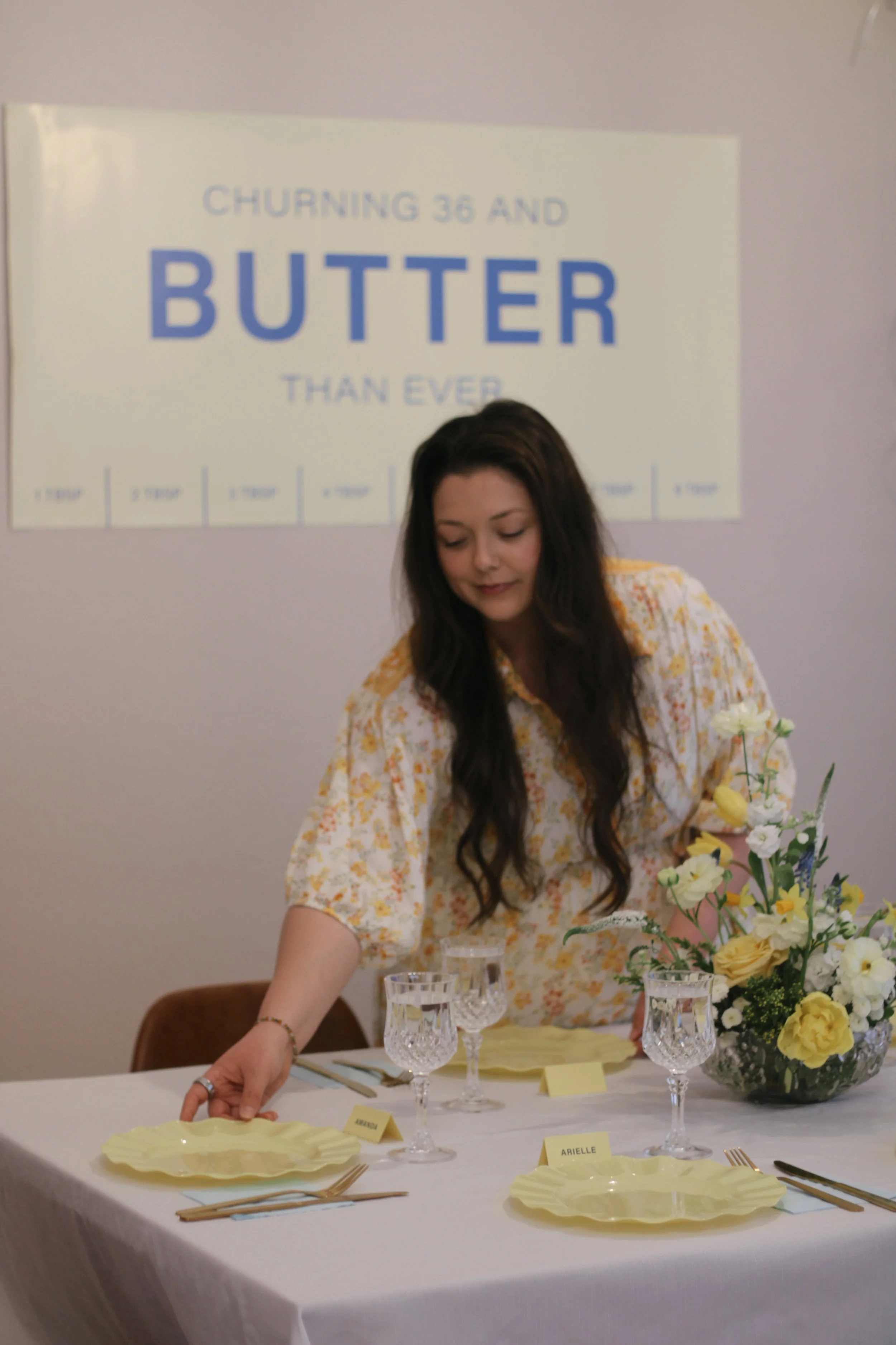 Butter-Themed Birthday Party