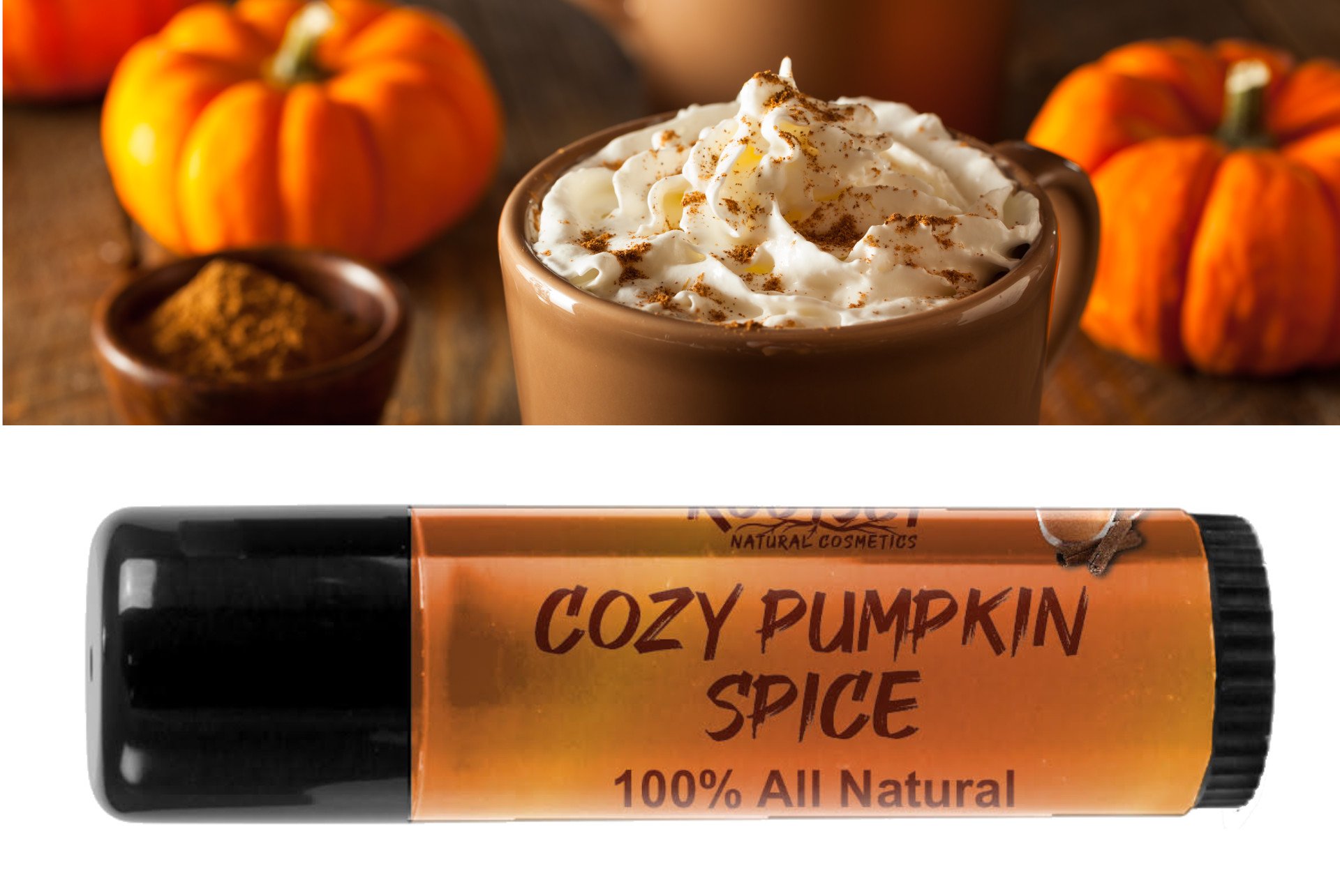 Cozy Pumpkin Spice Jumbo 100% All Natural Lip & Body Balm.jpg