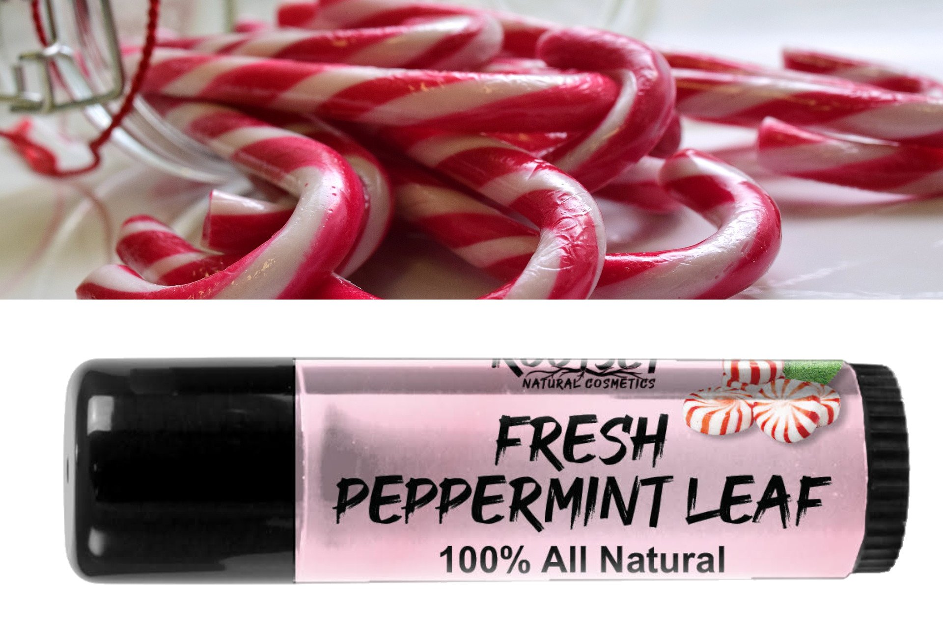 Fresh Pepperming Leaf Jumbo 100% All Natural Lip & Body Balm.jpg