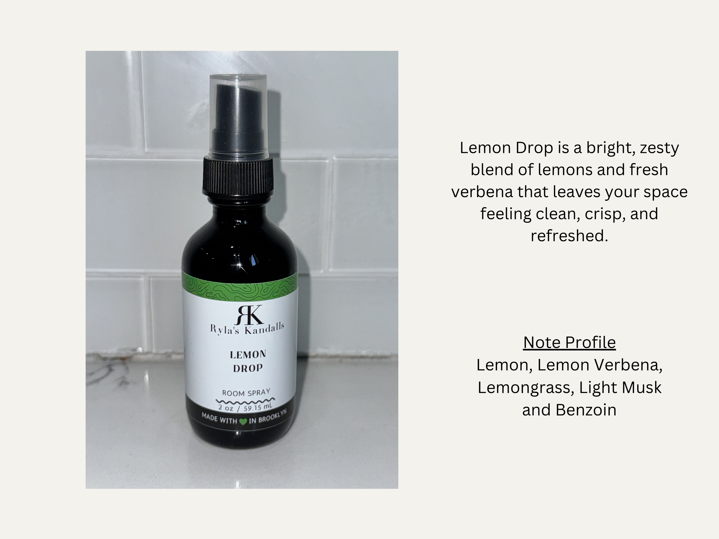 Lemon Drop Room Spray