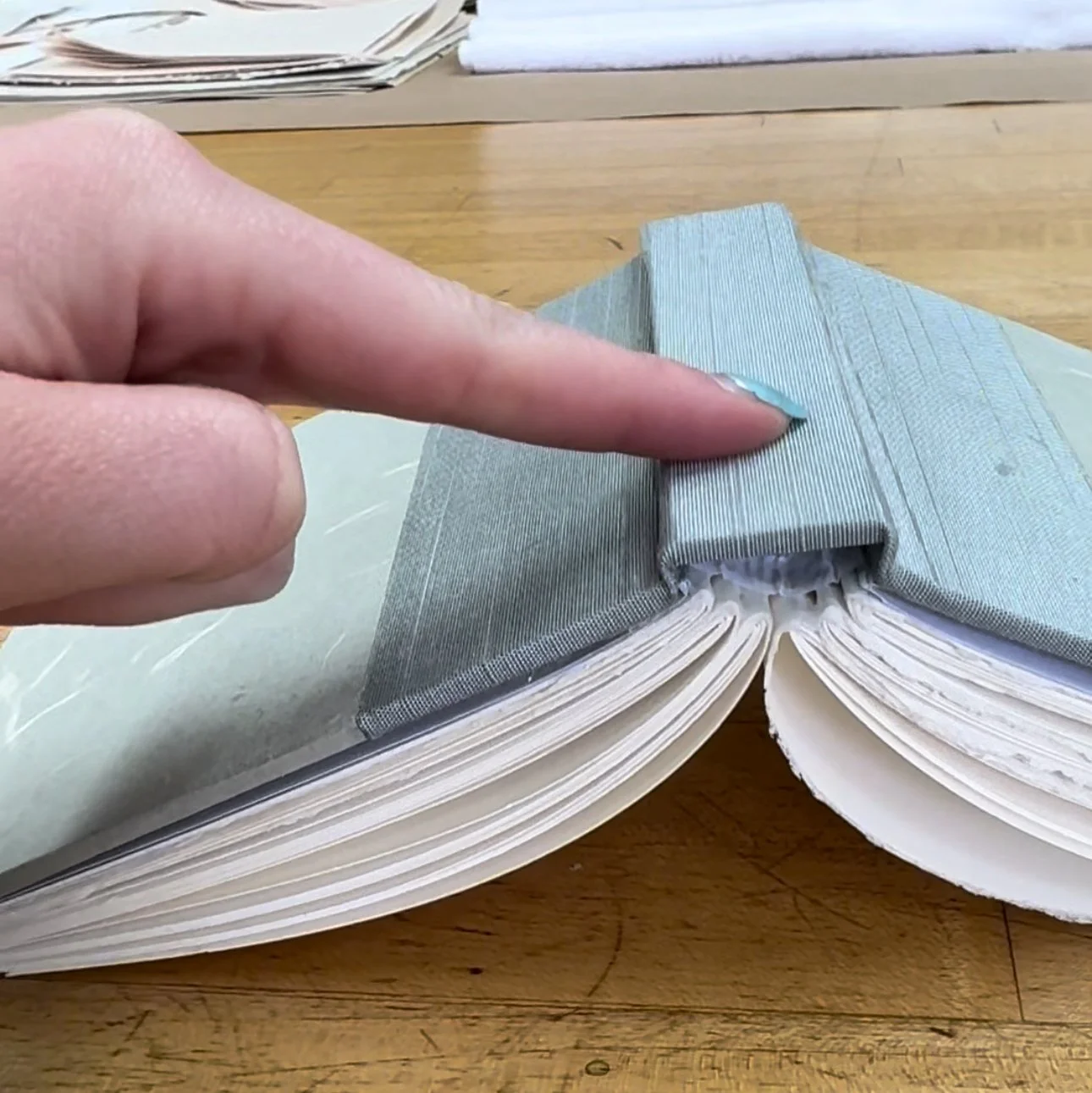 Flat Back Book Bind