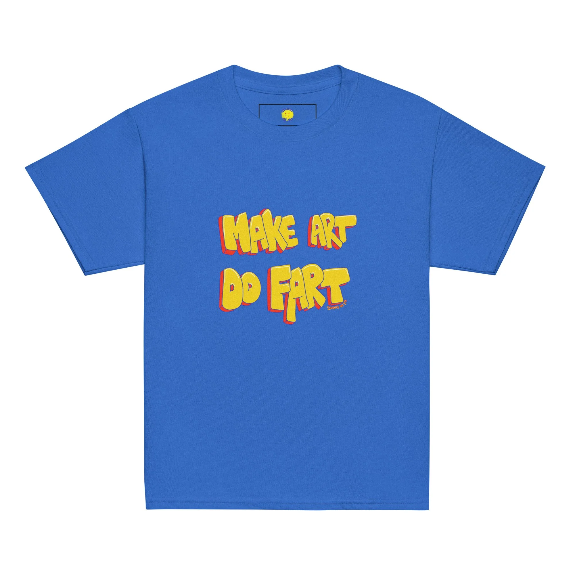 Make Art, Do Fart- Kids shirt