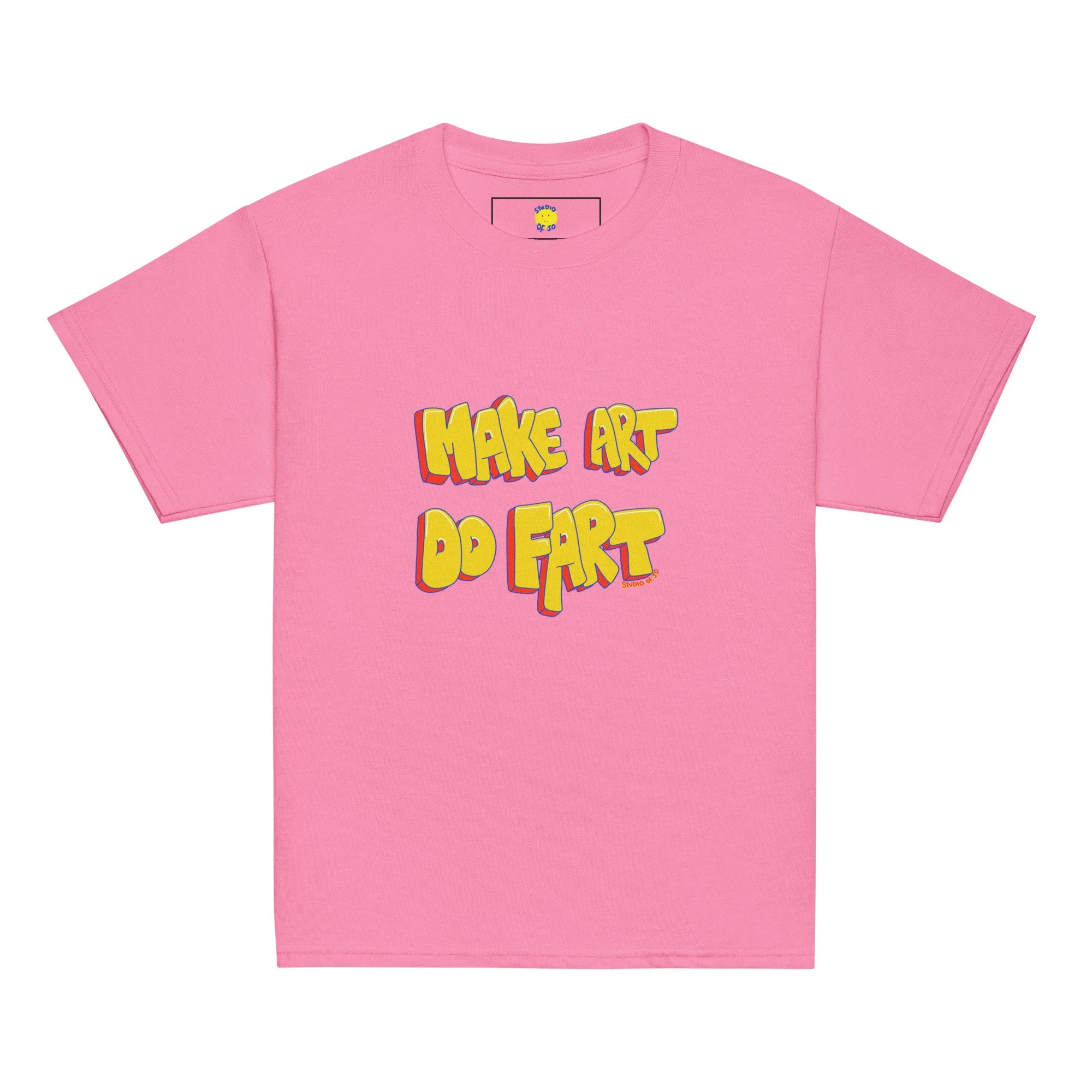 Make Art, Do Fart- Kids shirt