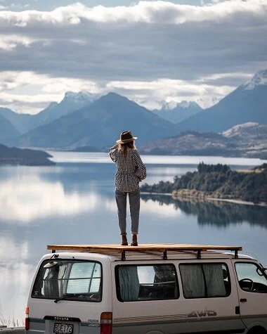 Van hotsell roof platform