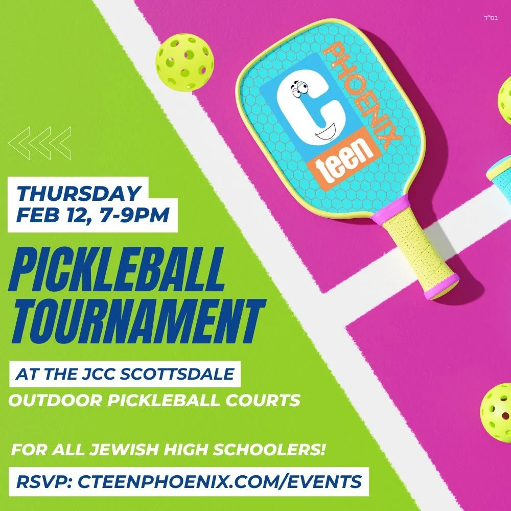 Coming up this Thursday! GET OUT OF THE KITCHEN #pickleballislife #jewish #teens