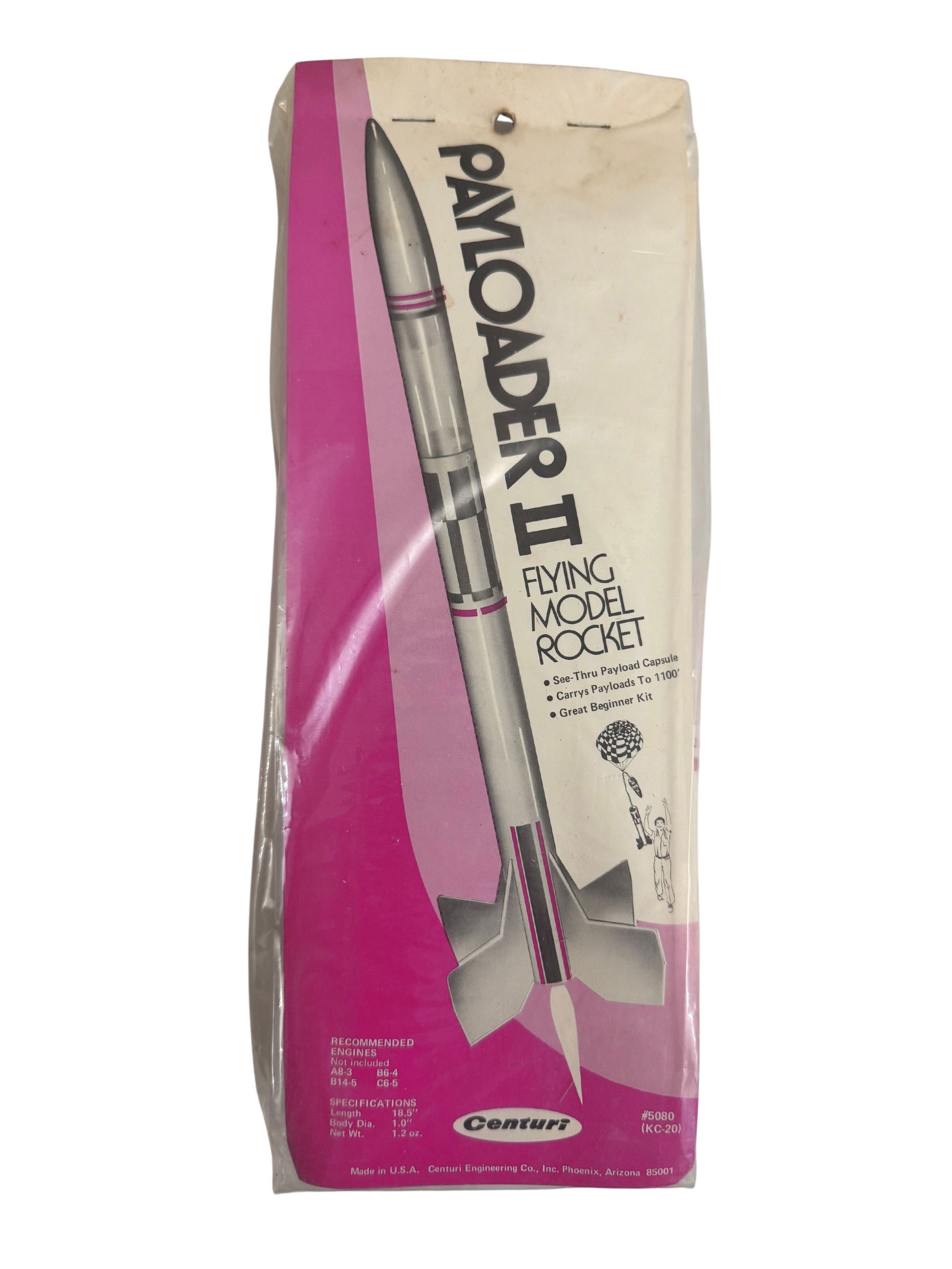 Centuri Payloader II Flying Model Rocket Kit - #5080 (KC-20)