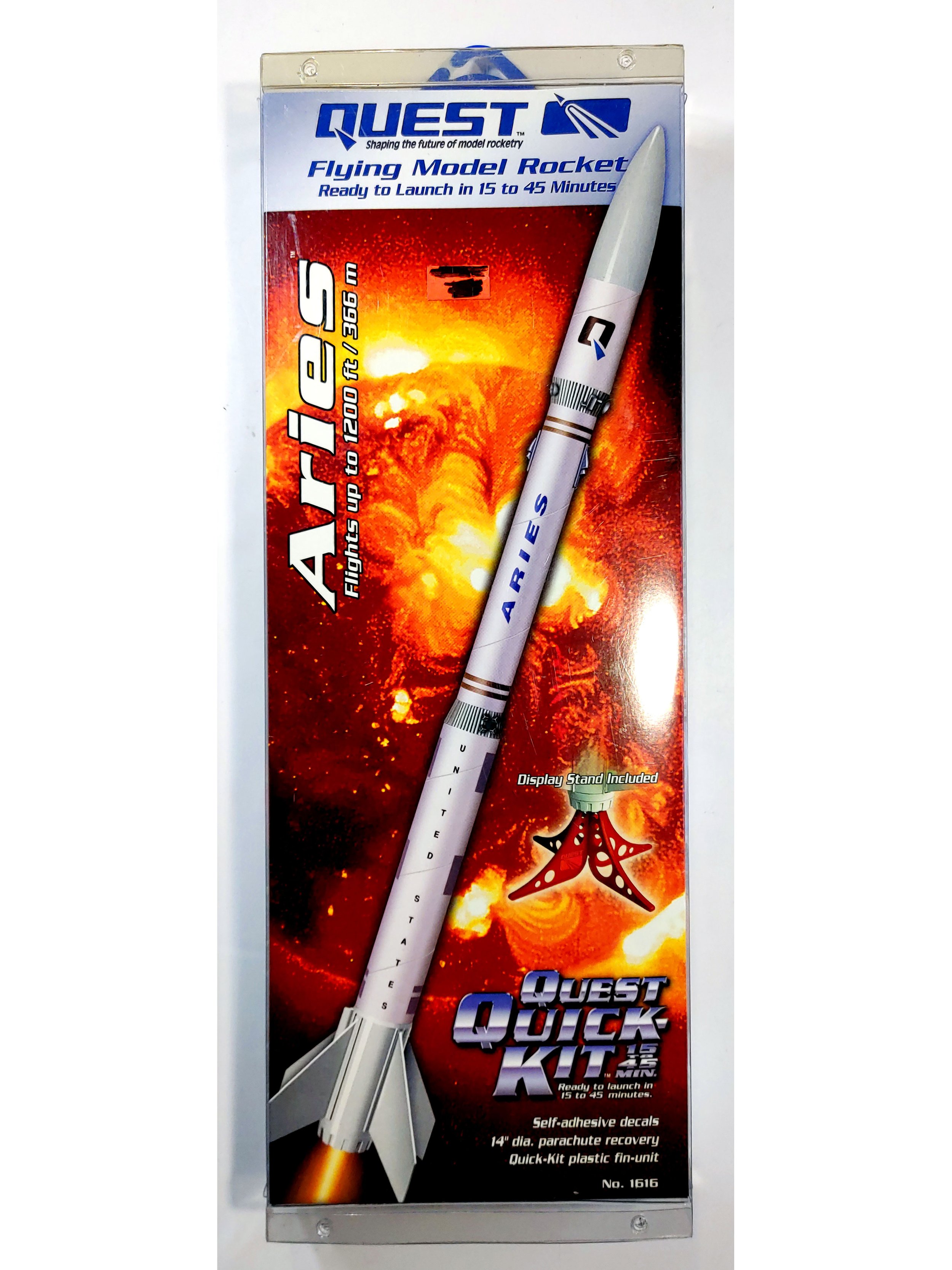 Quest Flying Model Rocket Kit Zenith II  3005 