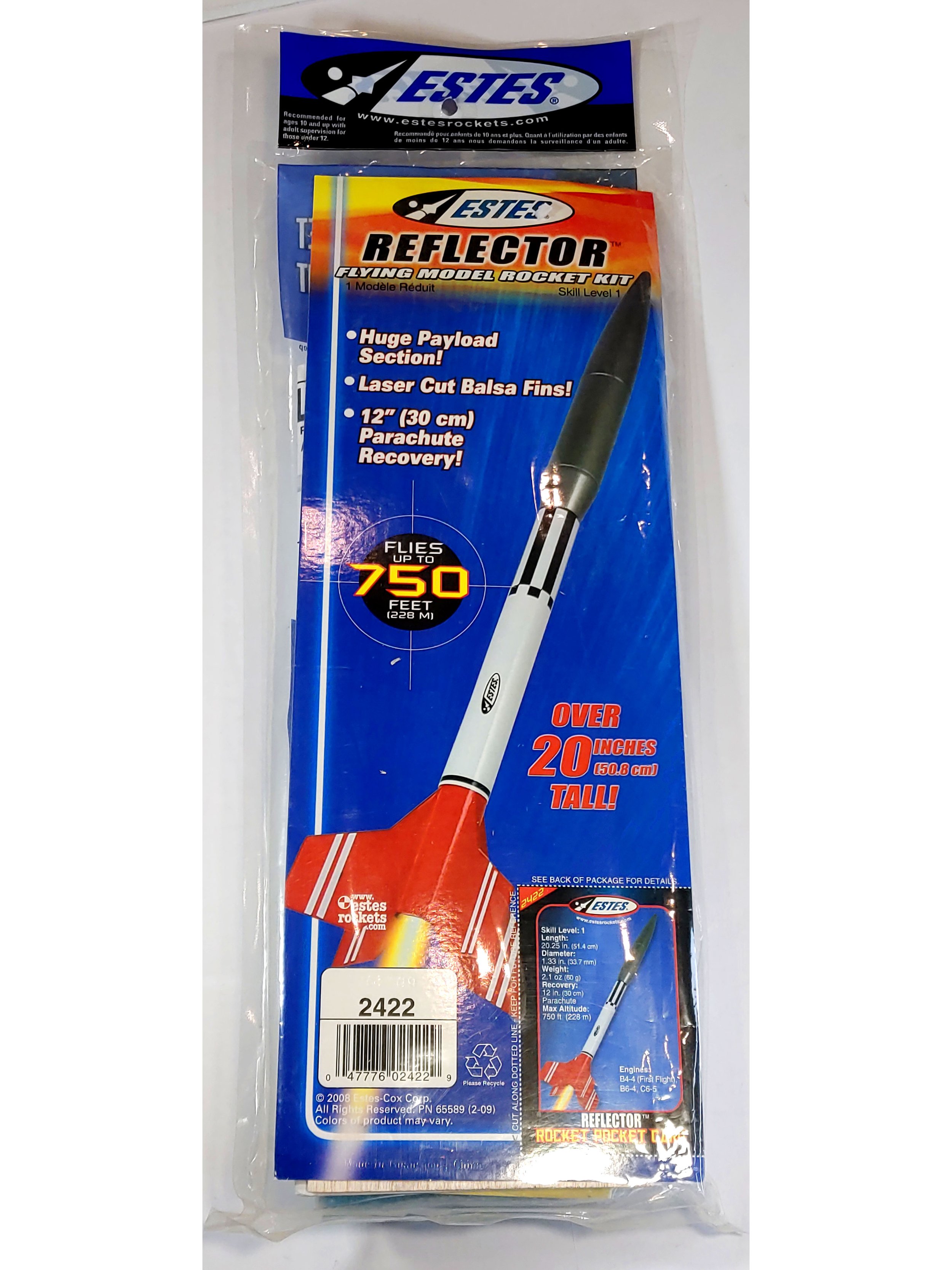 Estes Flying Model Rocket Kit Flutter-By 3013 OOP 