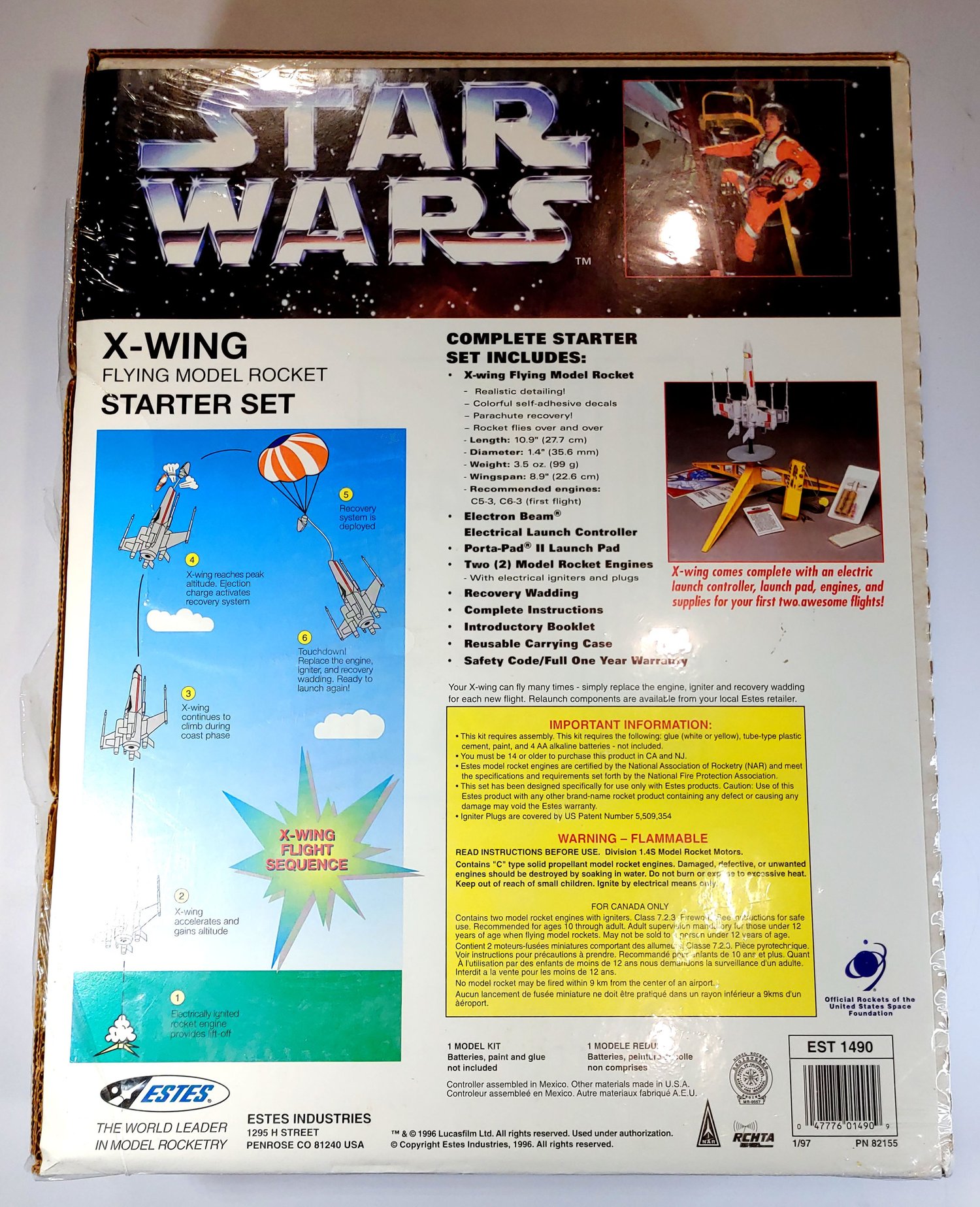 Sterling Models X-Wing Star Wars – Kit à Assembler – Incomplet (STE6760)