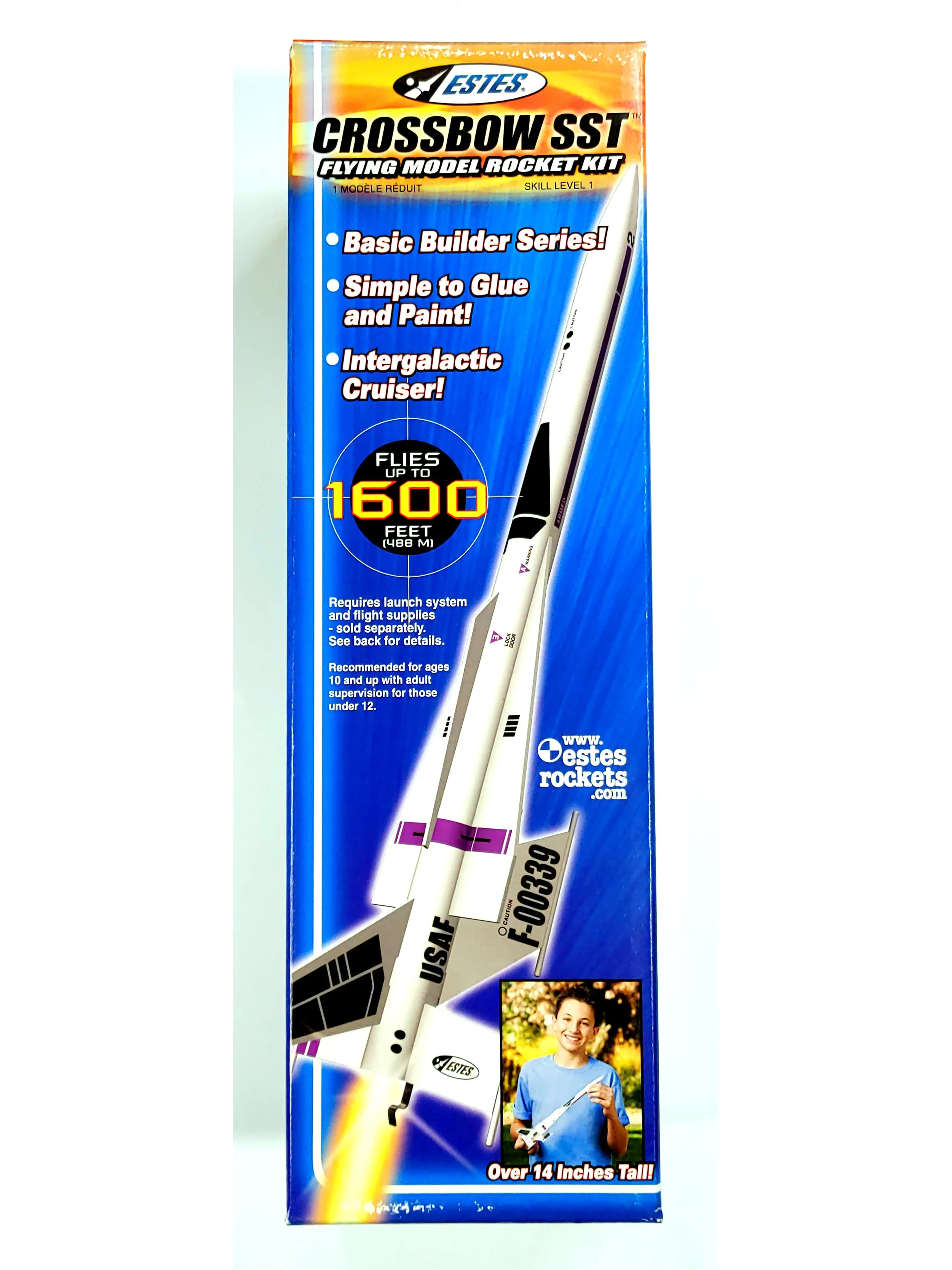 Estes Star Trooper Flying Model Rocket Kit (EST 3031) - Beginner Skill Level 1, Out Of Production