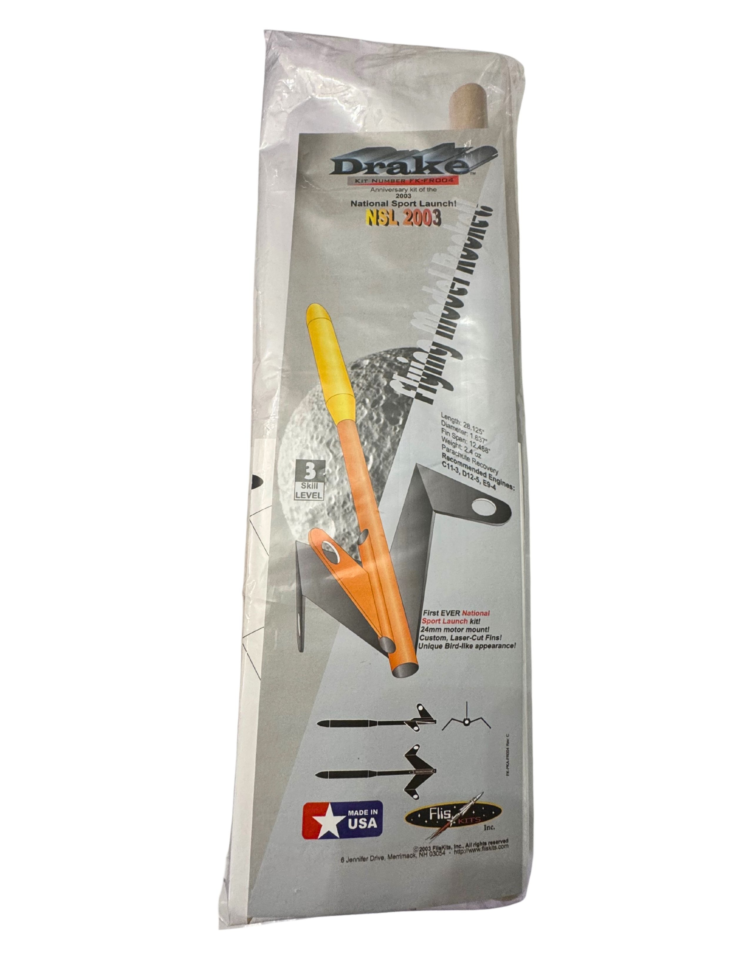 Buy FlisKits Freedom Forge Missile Flying Model Rocket Kit - #FK-SP009 ...