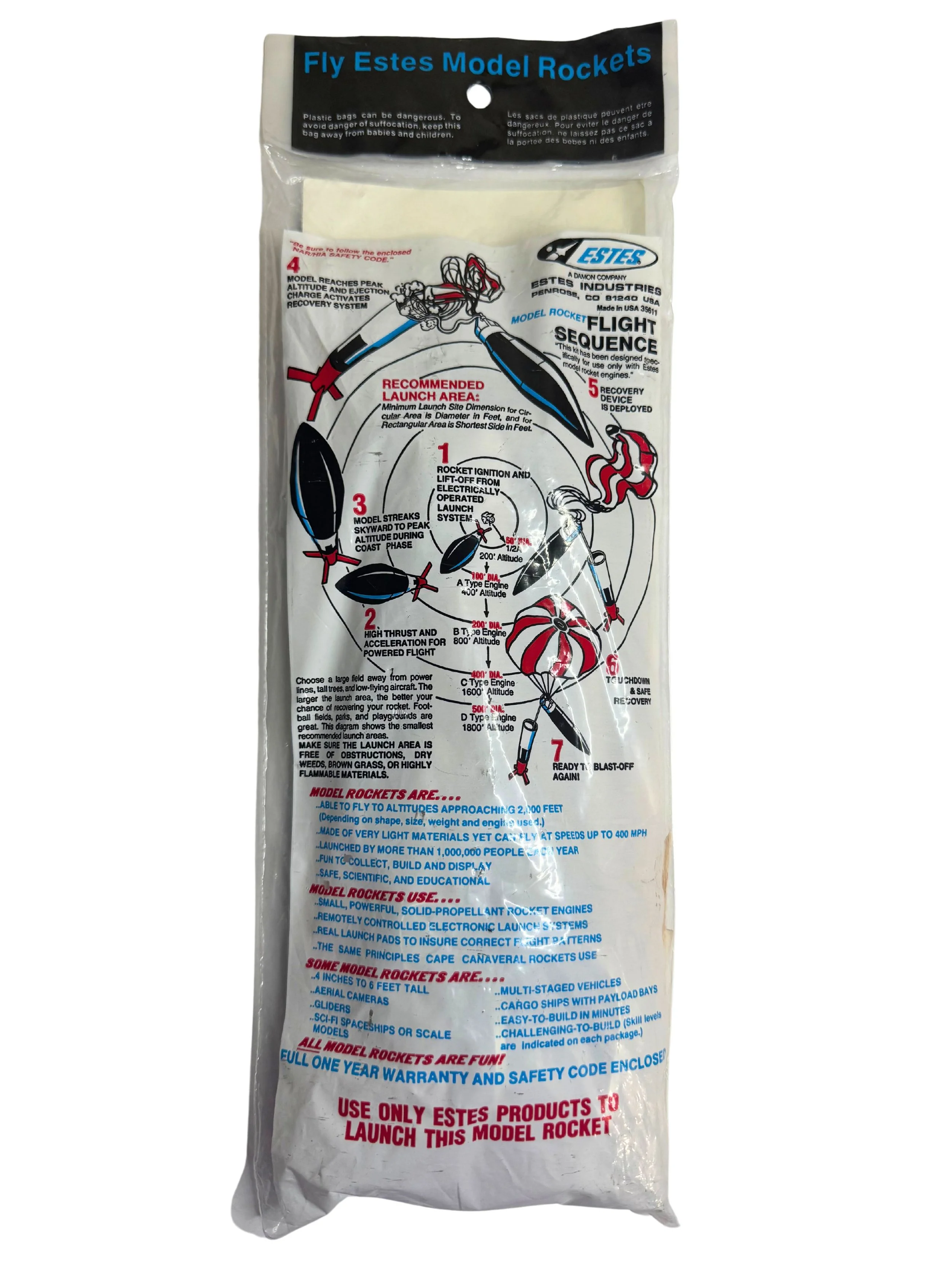 Estes Rocket The Viking Flying Model Rocket Kit | OLLIE-OOP ROCKETRY Estes Viking Rocket Kit