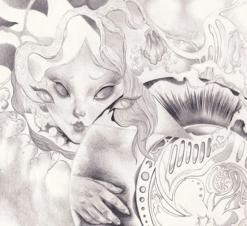 "Terra" 2024; graphite