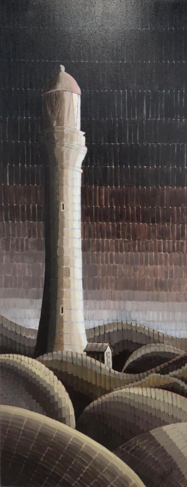 'Beacon', 150 x 60 cm, acrylic on canvas. SOLD.