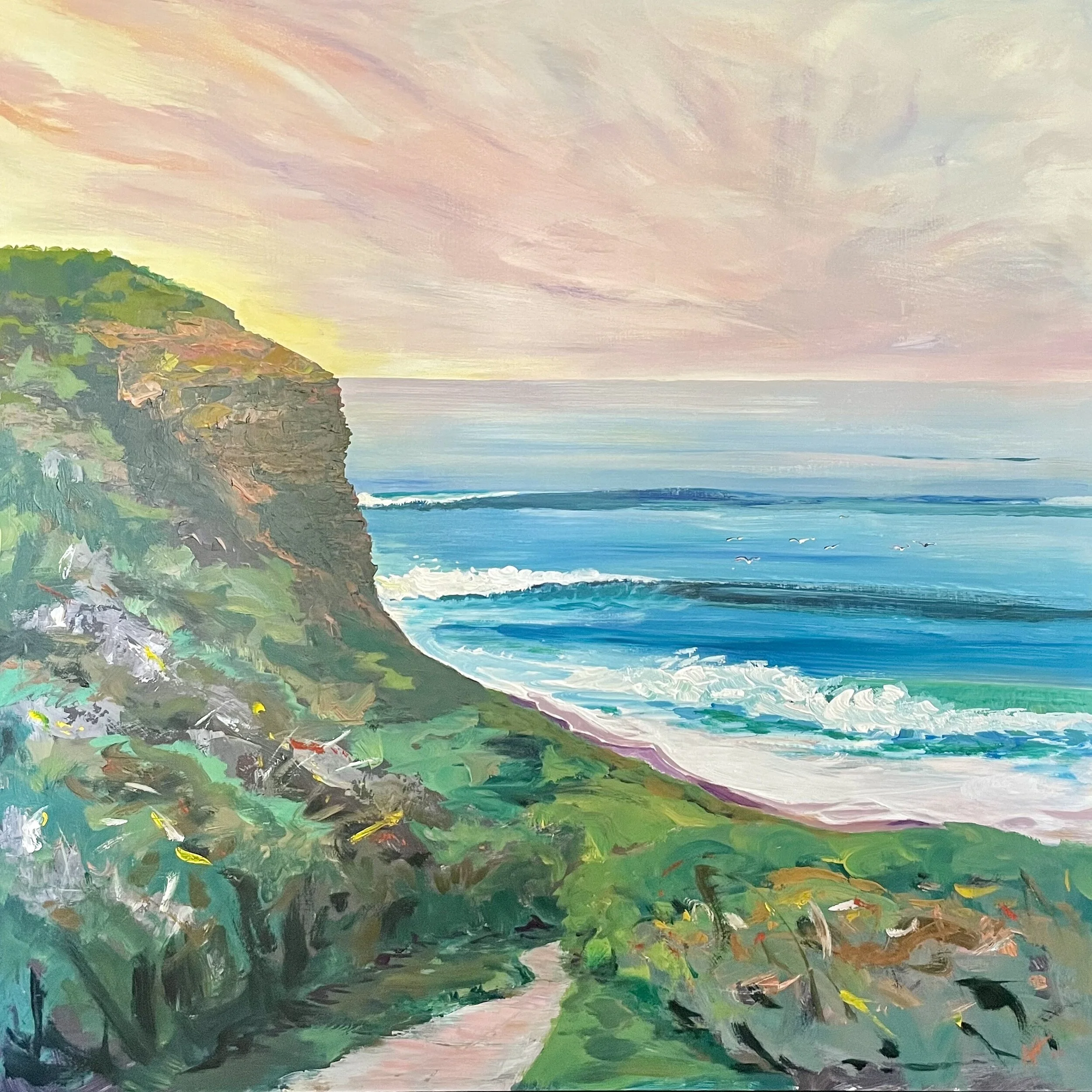 Southside / Exposed. 1200 x 1200mm, acrylic on board. POA