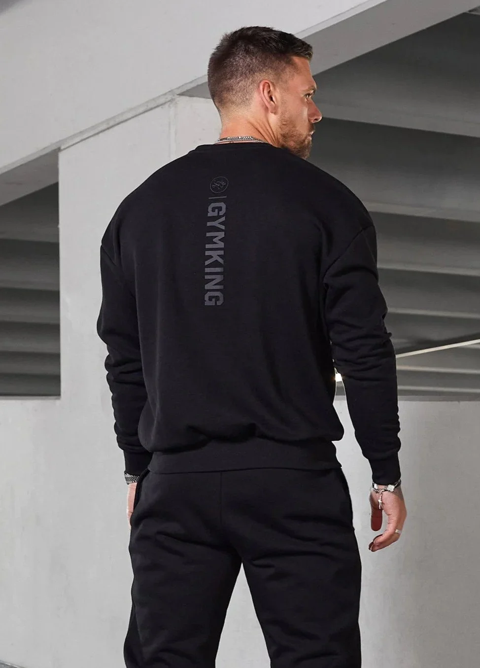 Gym King Aventus Drop Shoulder Crew