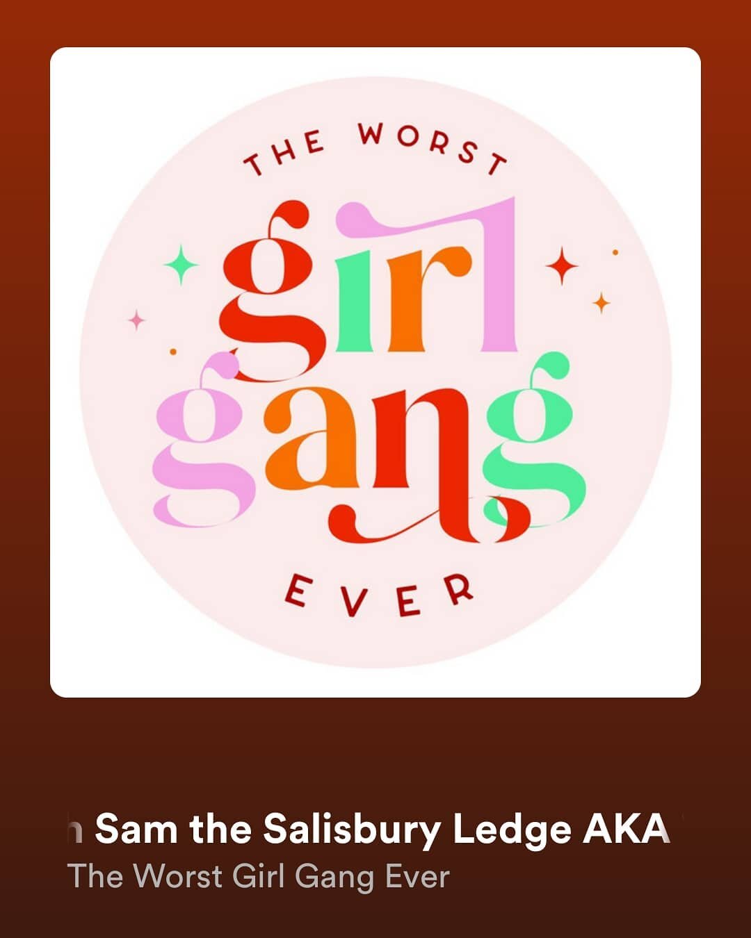 So many things to say about this podcast.

An amazing insight into the gaffers story, and what a credit he is to our team and a huge thanks to him for starting the side.

Massive thank you to @the_worstgirlgang_ever for having our leader on there, al