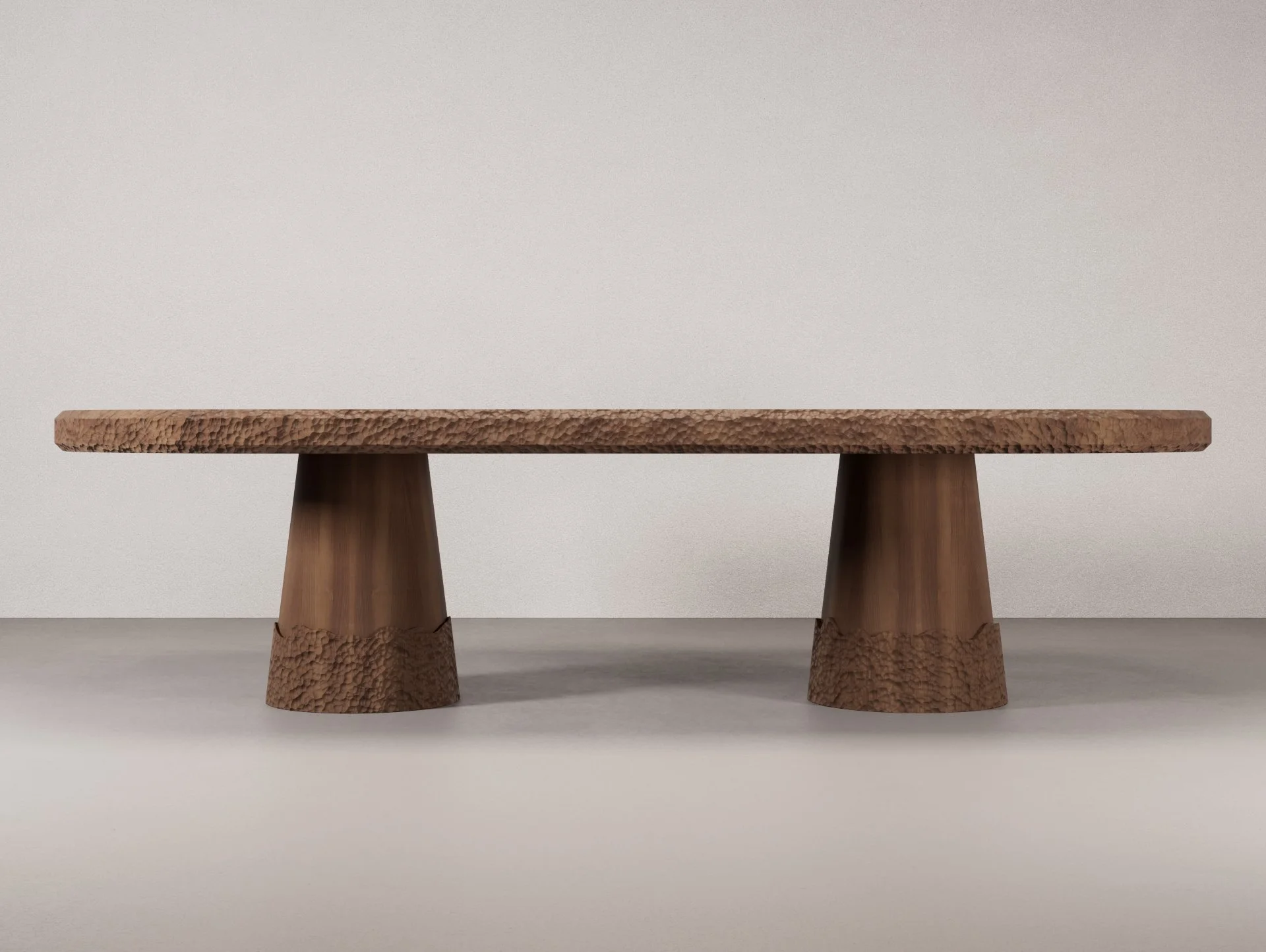 ECORCE - Dining table walnut (long)