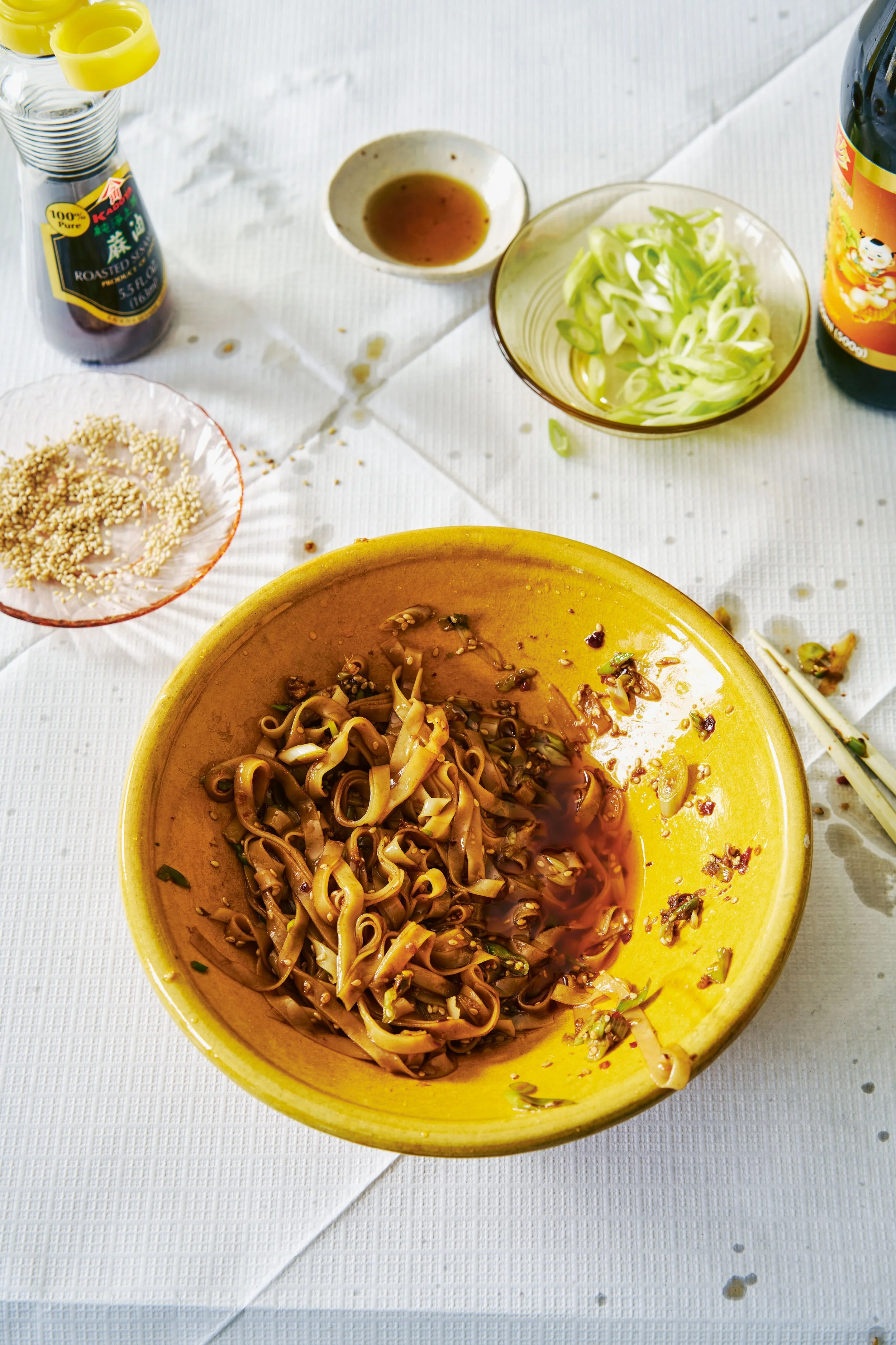 HH There Is Rice at Home Day 5 10 min spicy garlic rice noodles 003.jpg