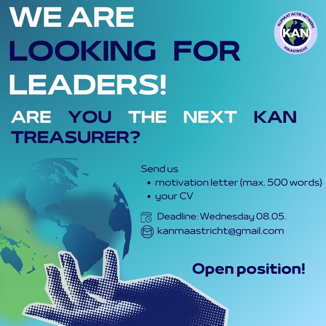 Become the next treasurer &amp; internal relations officer for KAN! Applications are open until Wednesday, 08.05.👏