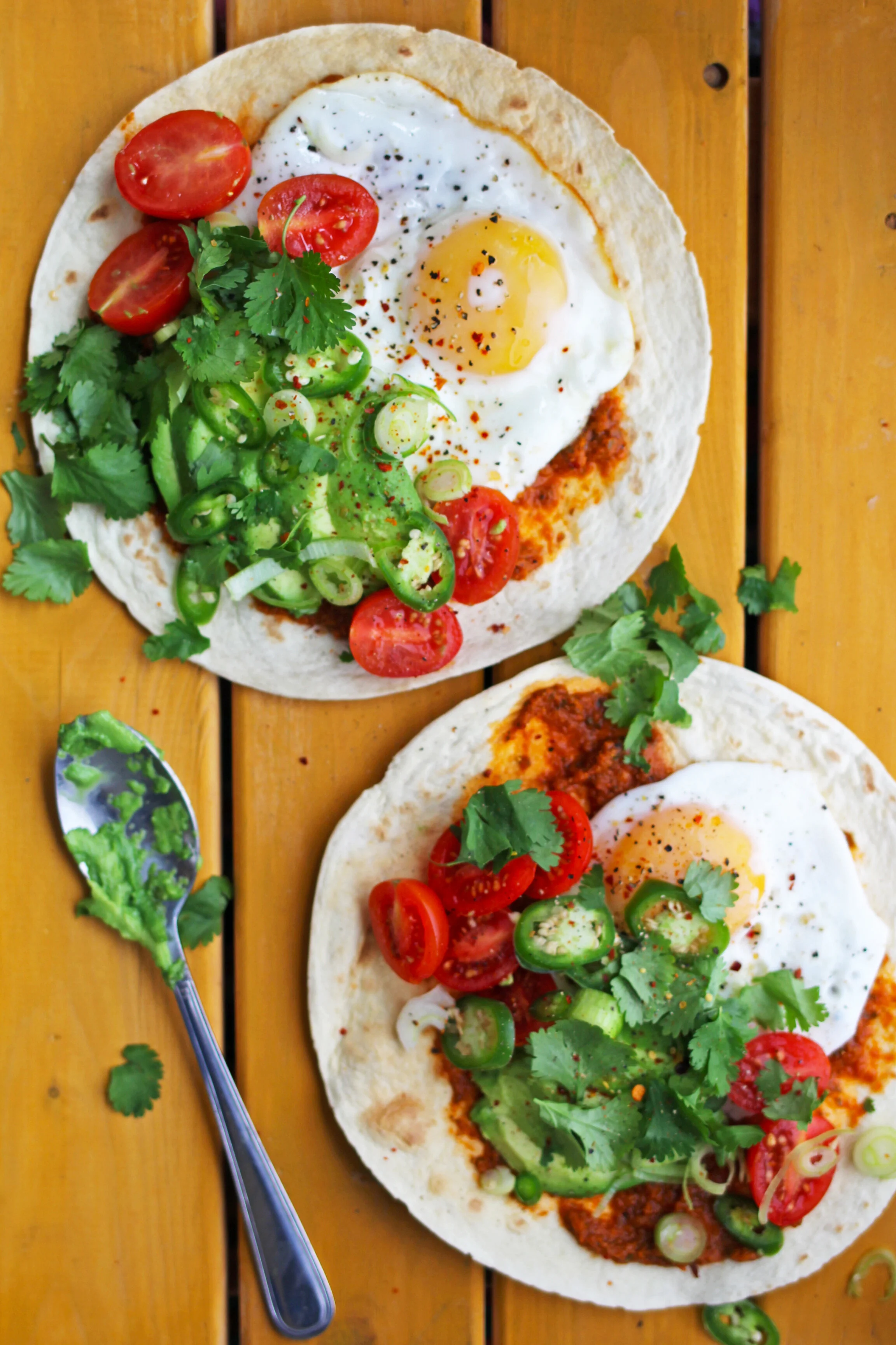 Simple Breakfast Tostadas