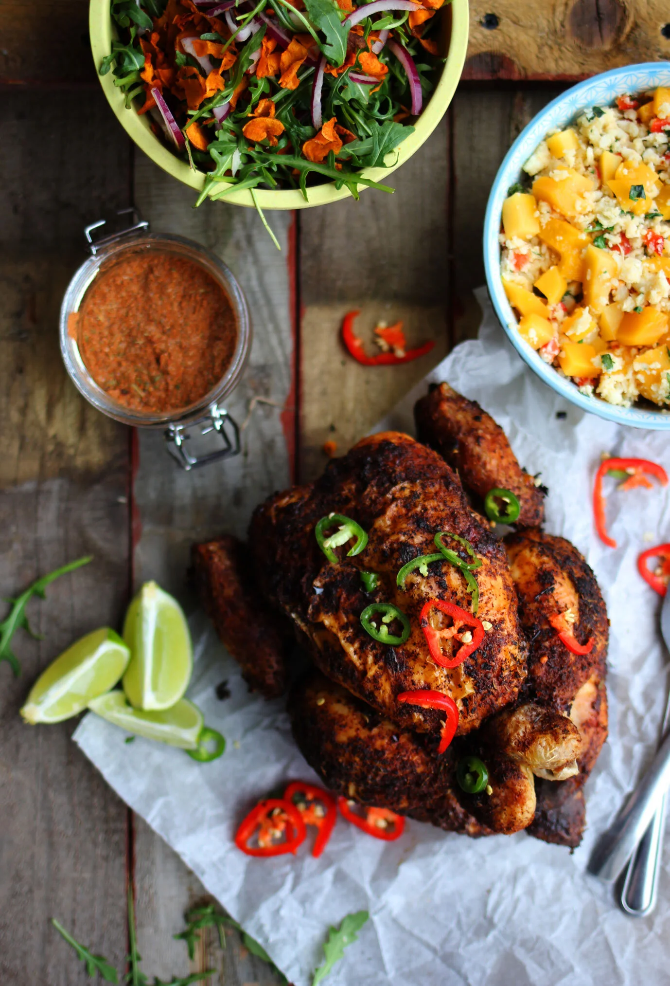 Spicy Chicken & Sides