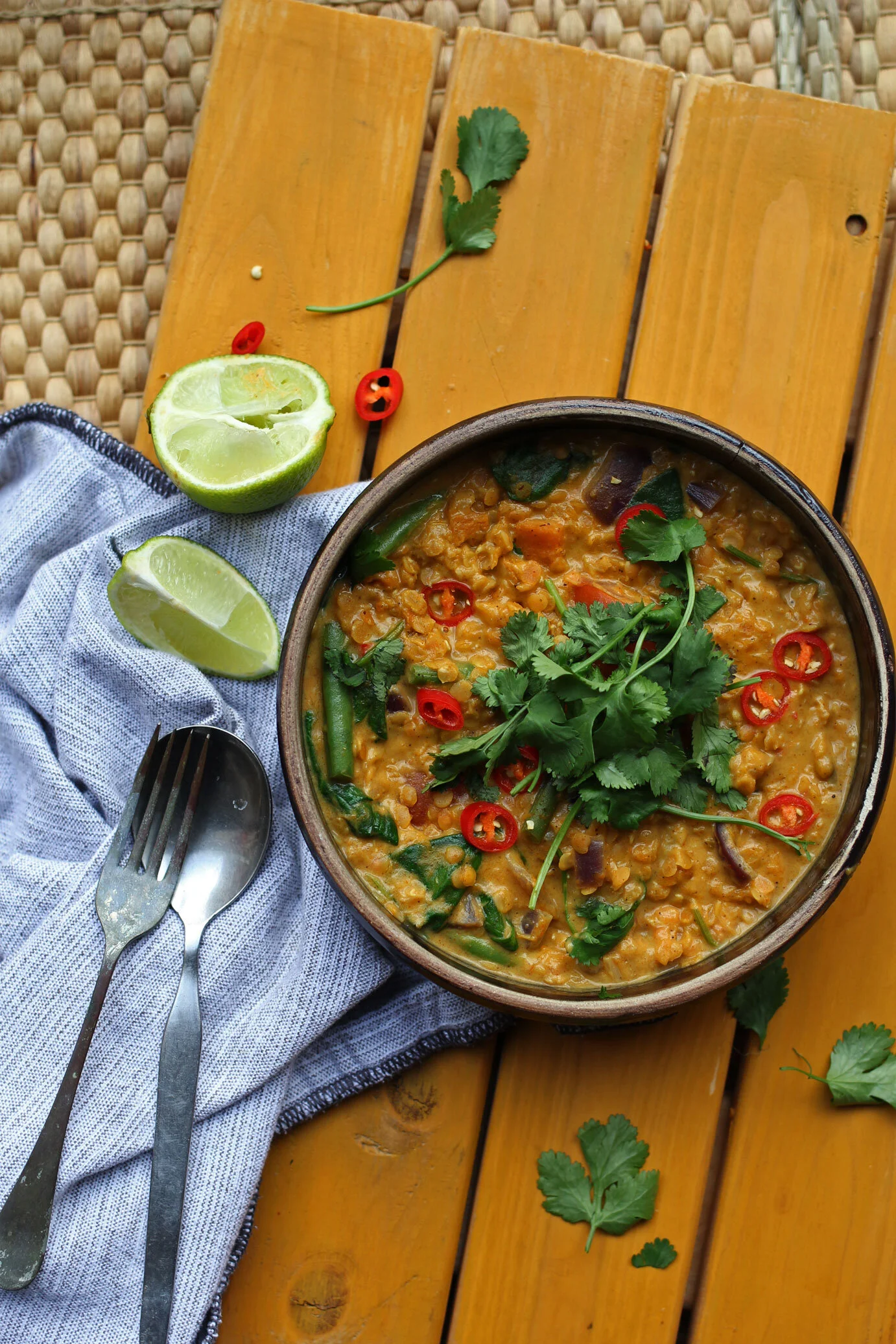 Butternut Squash & Lentil Curry